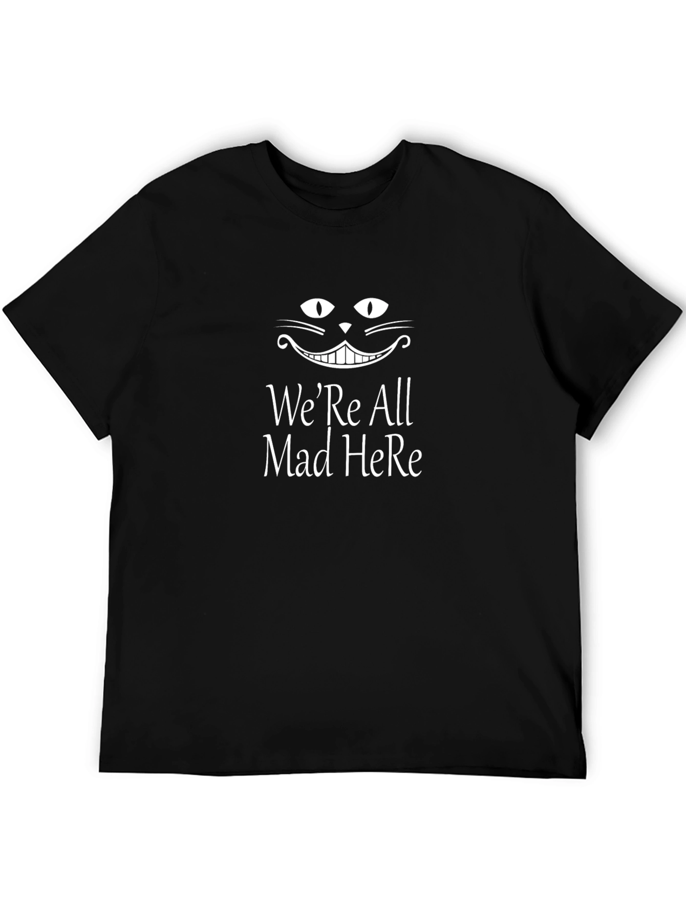 Were All Mad Here Cheshire Cat Graphic Tee