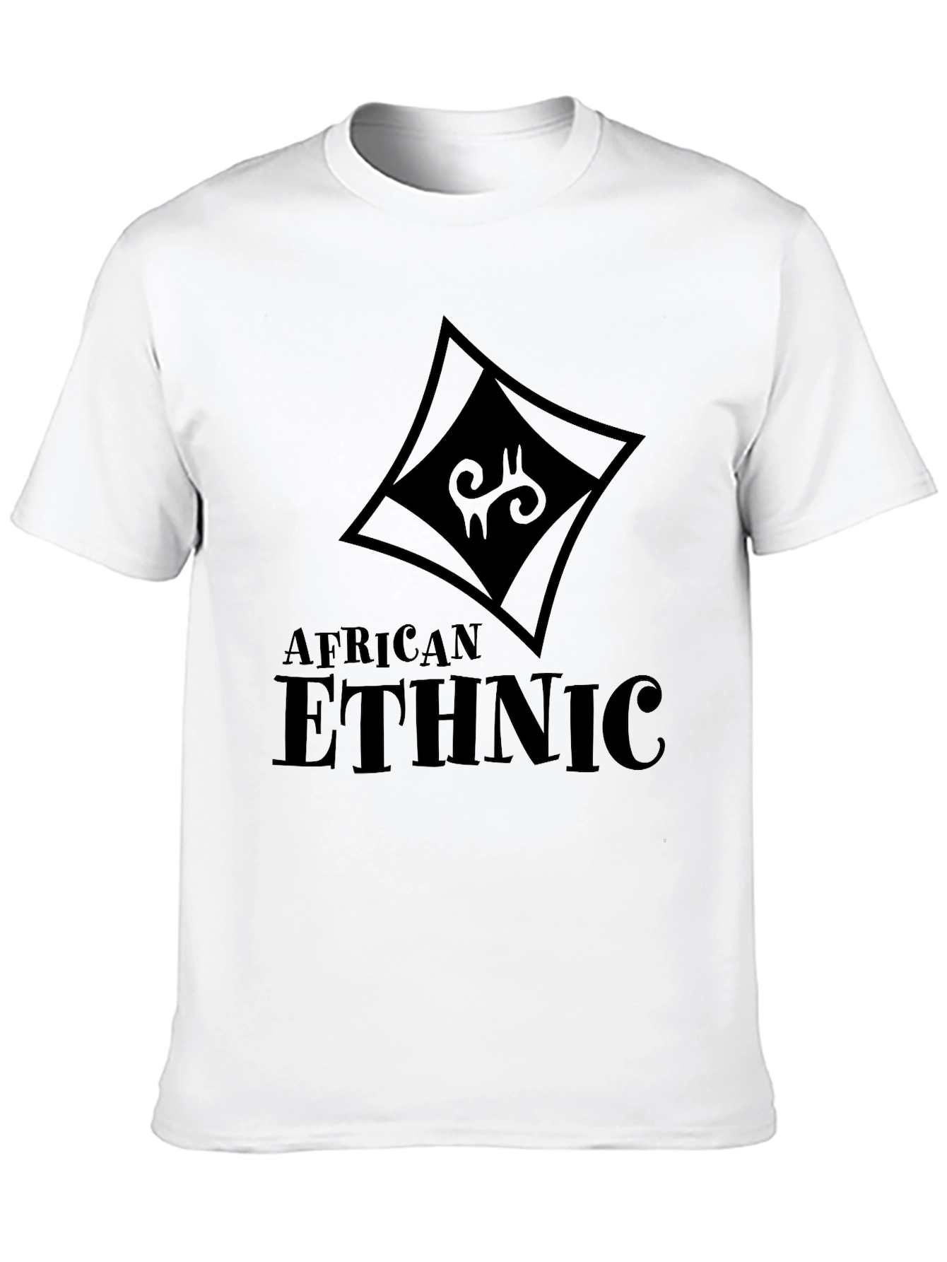 African Ethnic Graphic Tee - Menswear