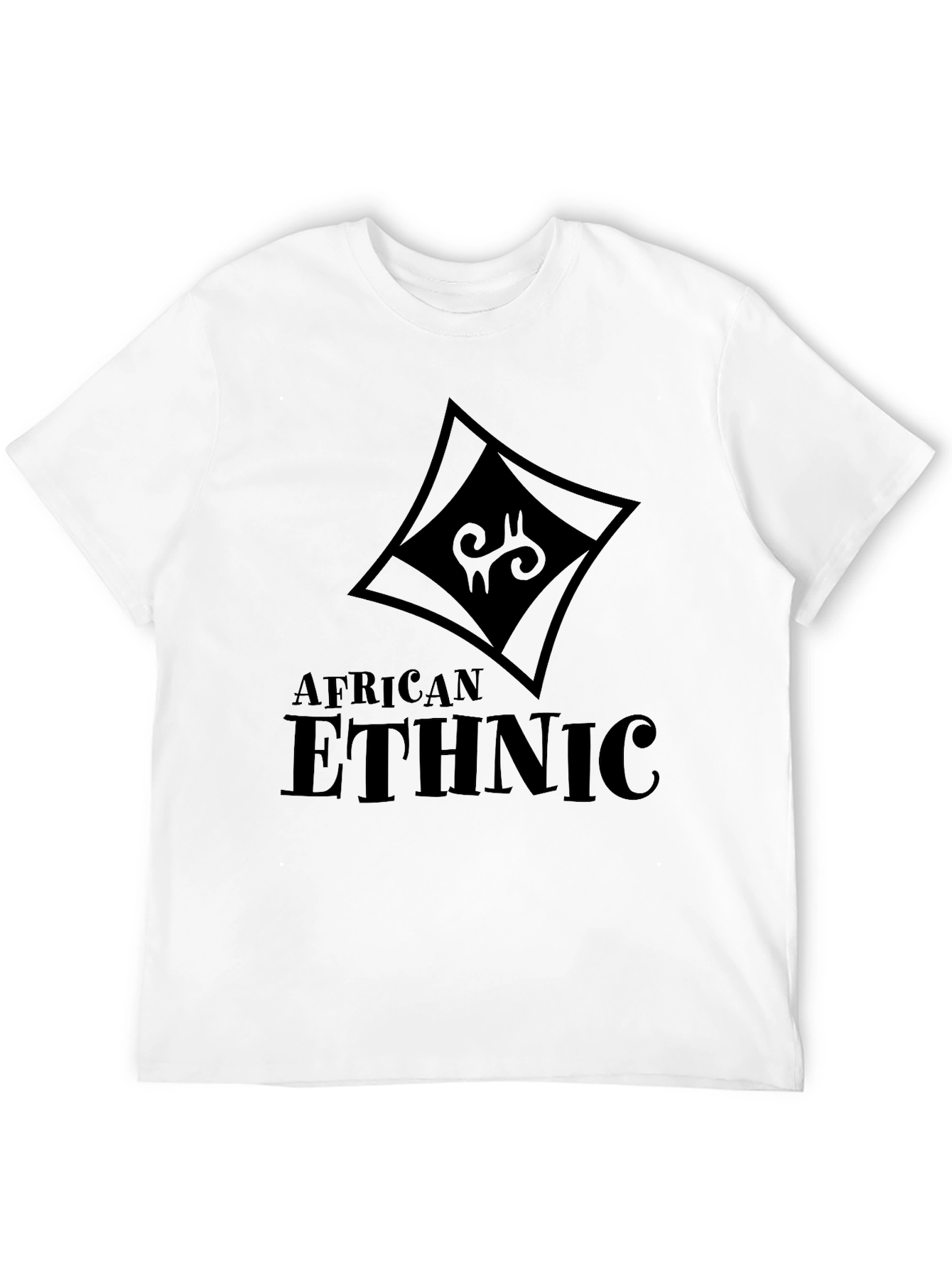 African Ethnic Graphic Tee - Menswear