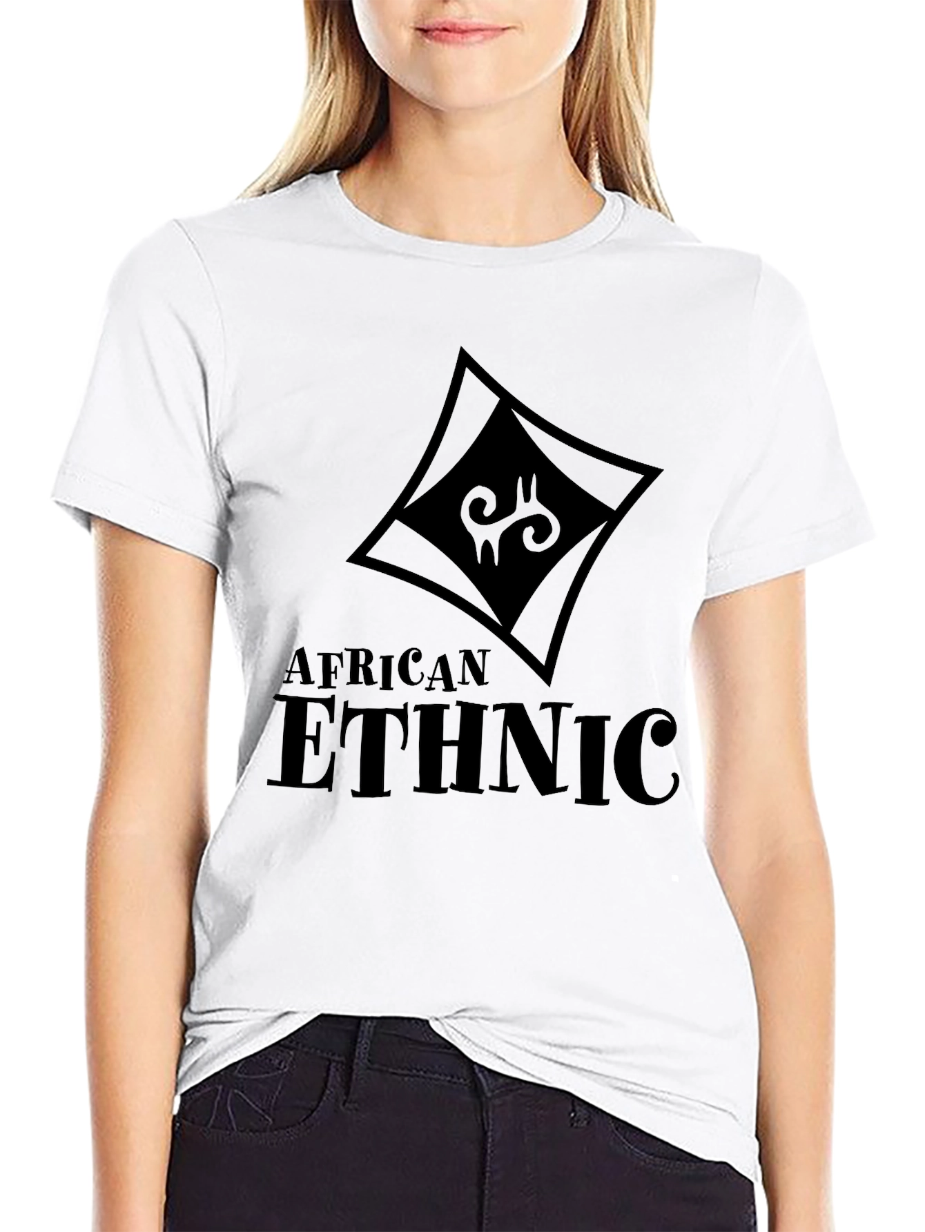 African Ethnic Graphic Tee - Menswear