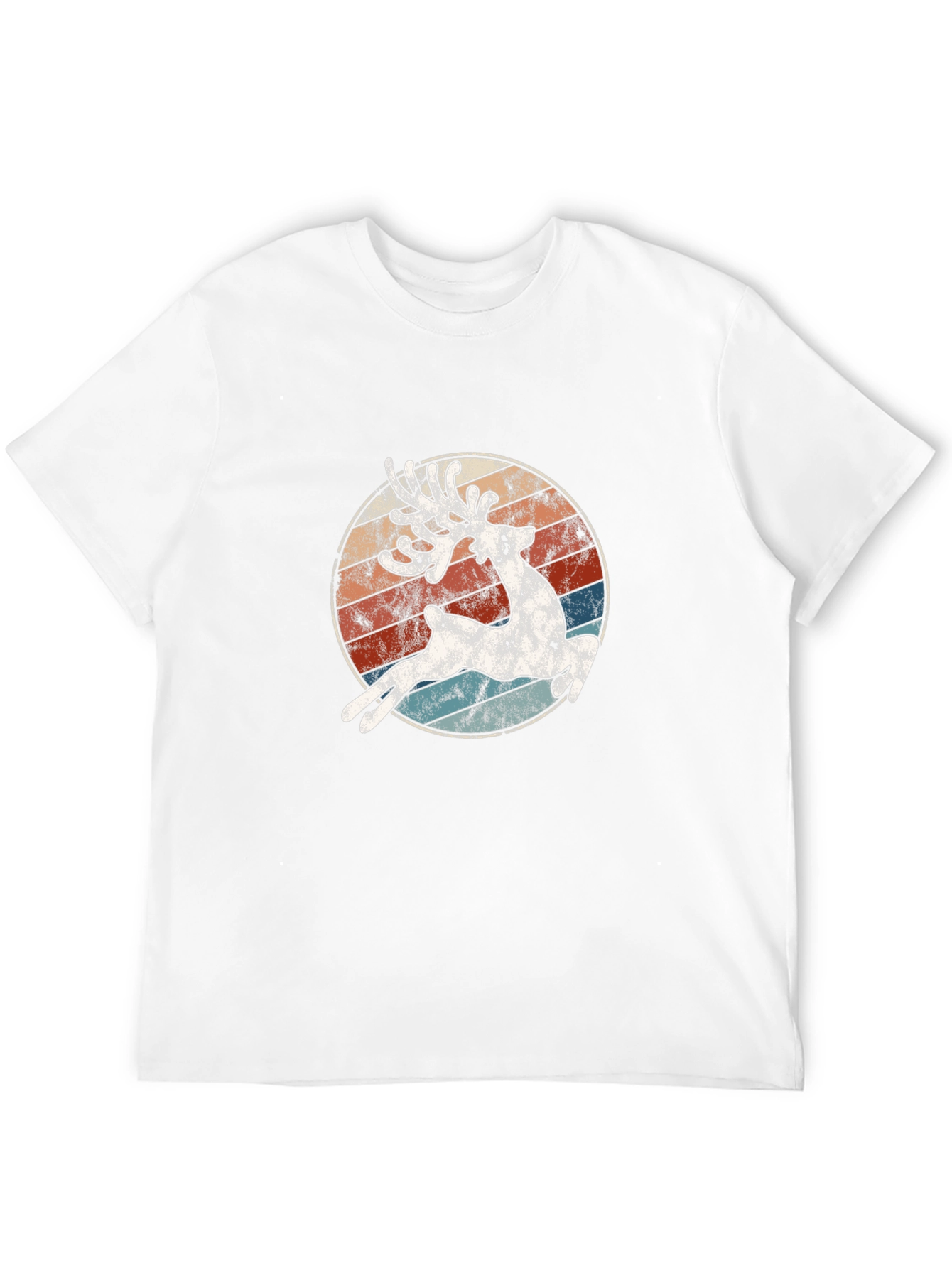 Retro Reindeer Graphic Tee