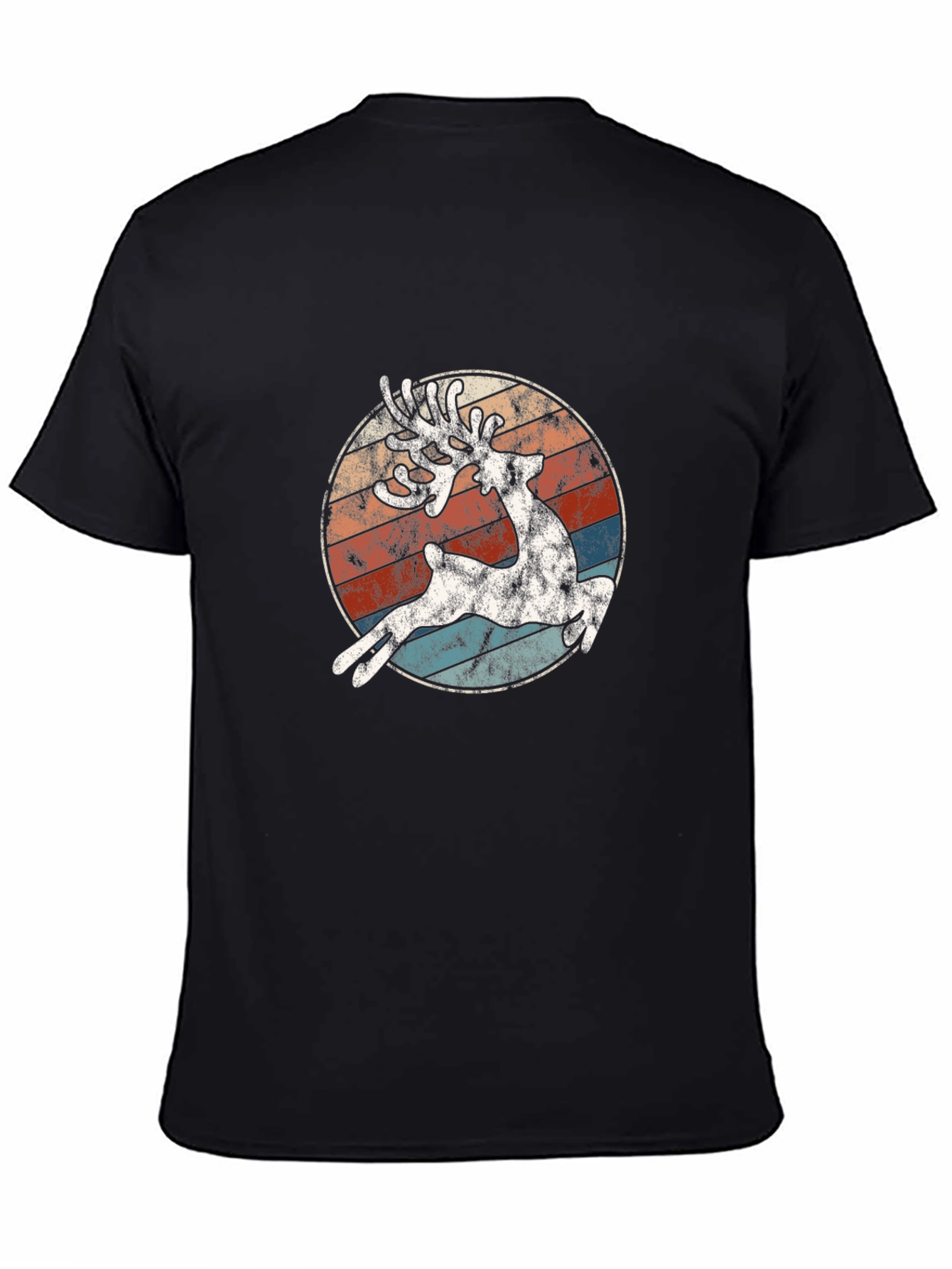 Retro Reindeer Graphic Tee
