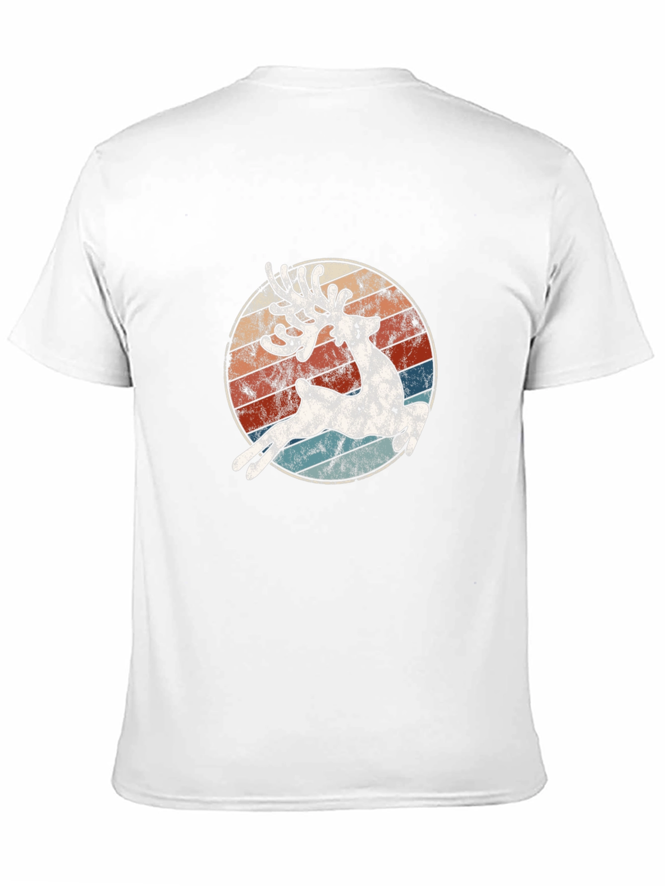 Retro Reindeer Graphic Tee