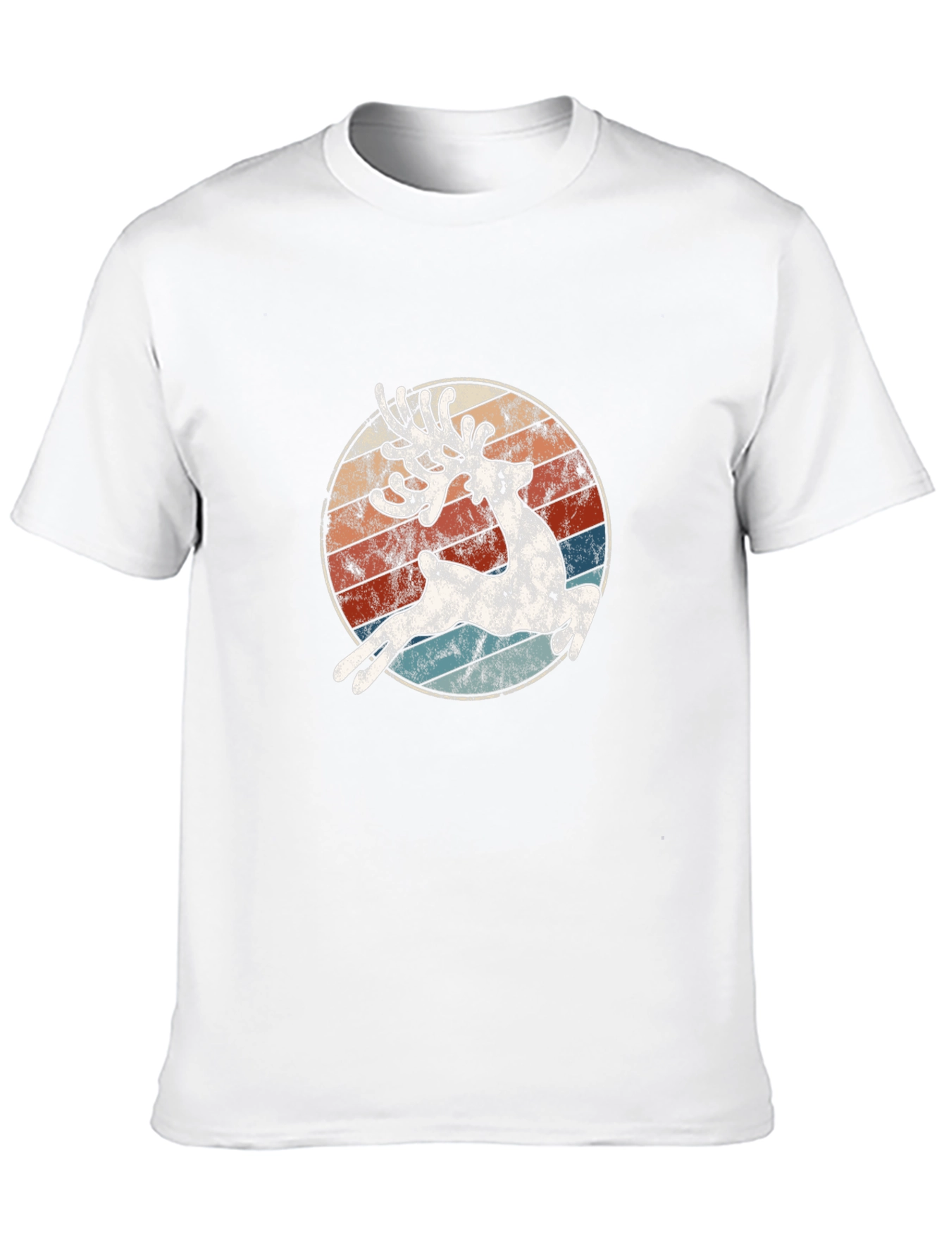 Retro Reindeer Graphic Tee