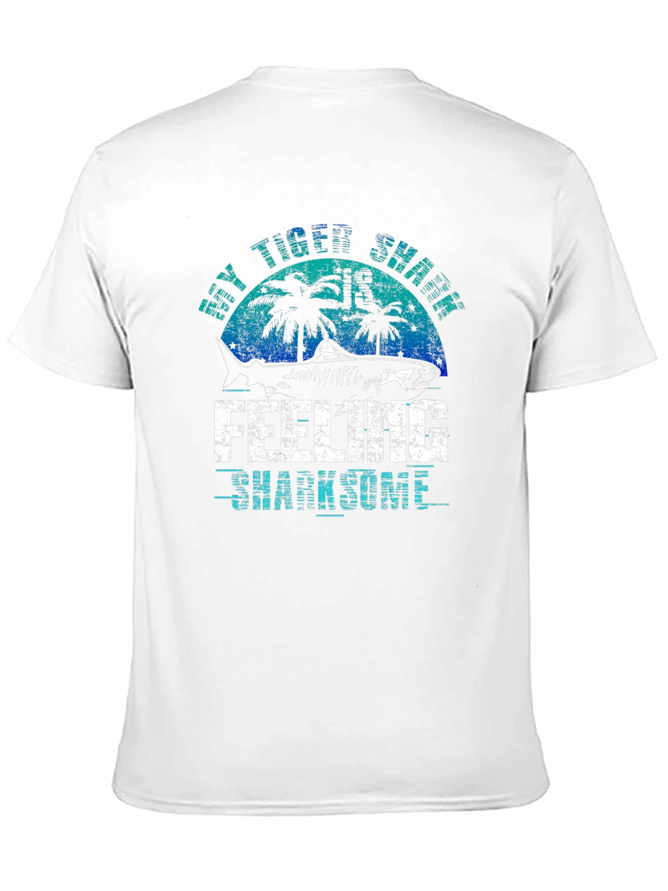 Tiger Shark Feeling Sharksome Graphic Tee