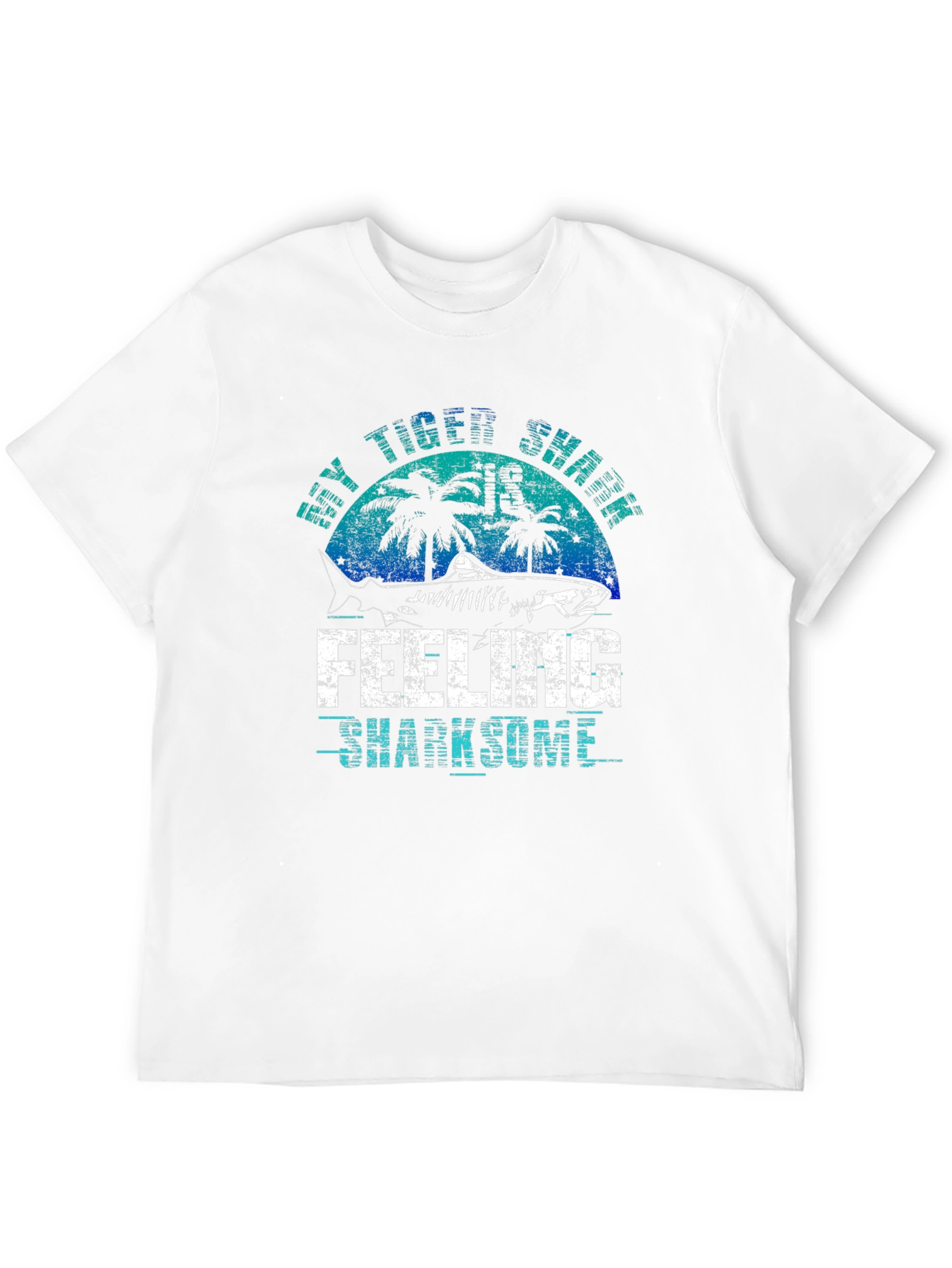 Tiger Shark Feeling Sharksome Graphic Tee