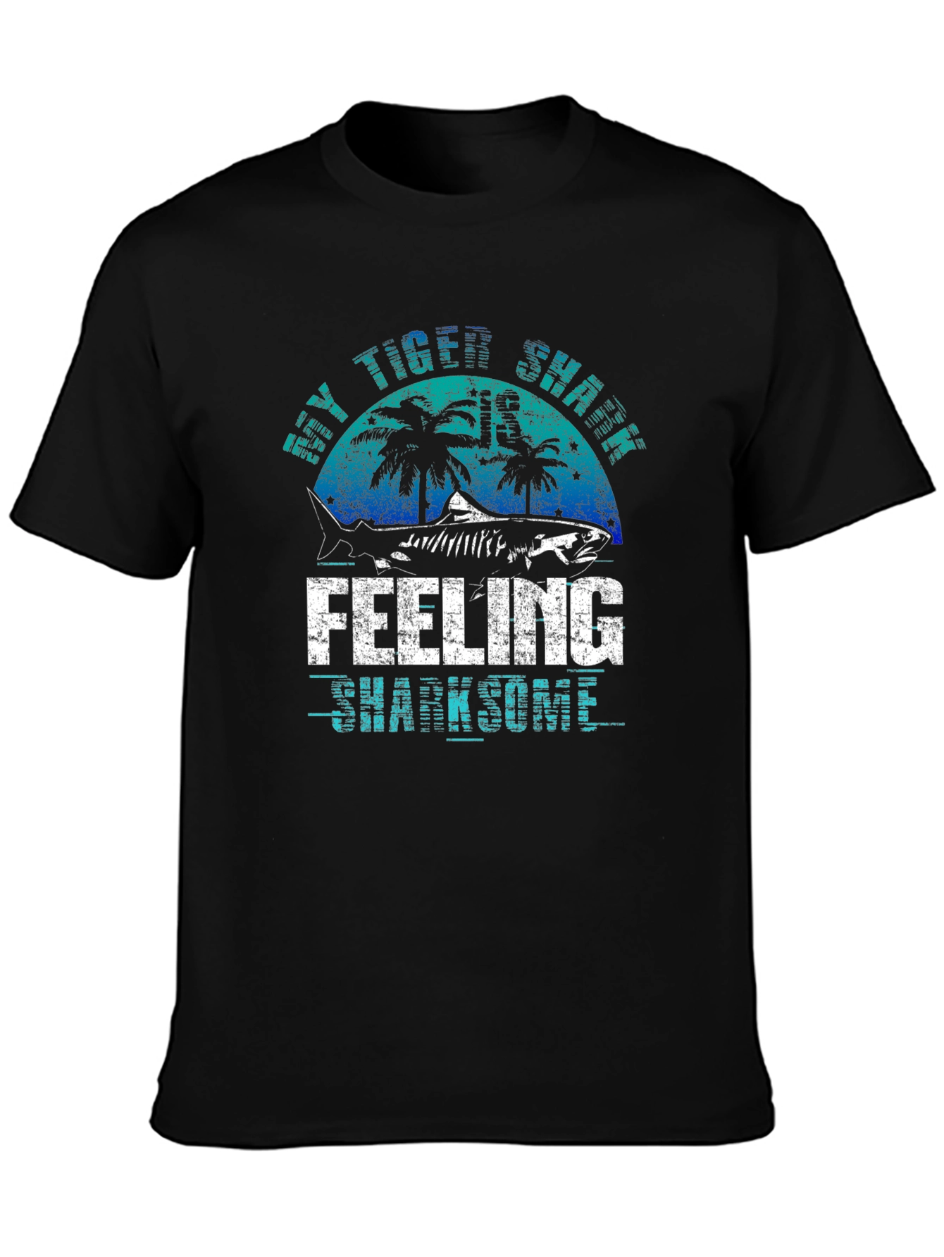 Tiger Shark Feeling Sharksome Graphic Tee