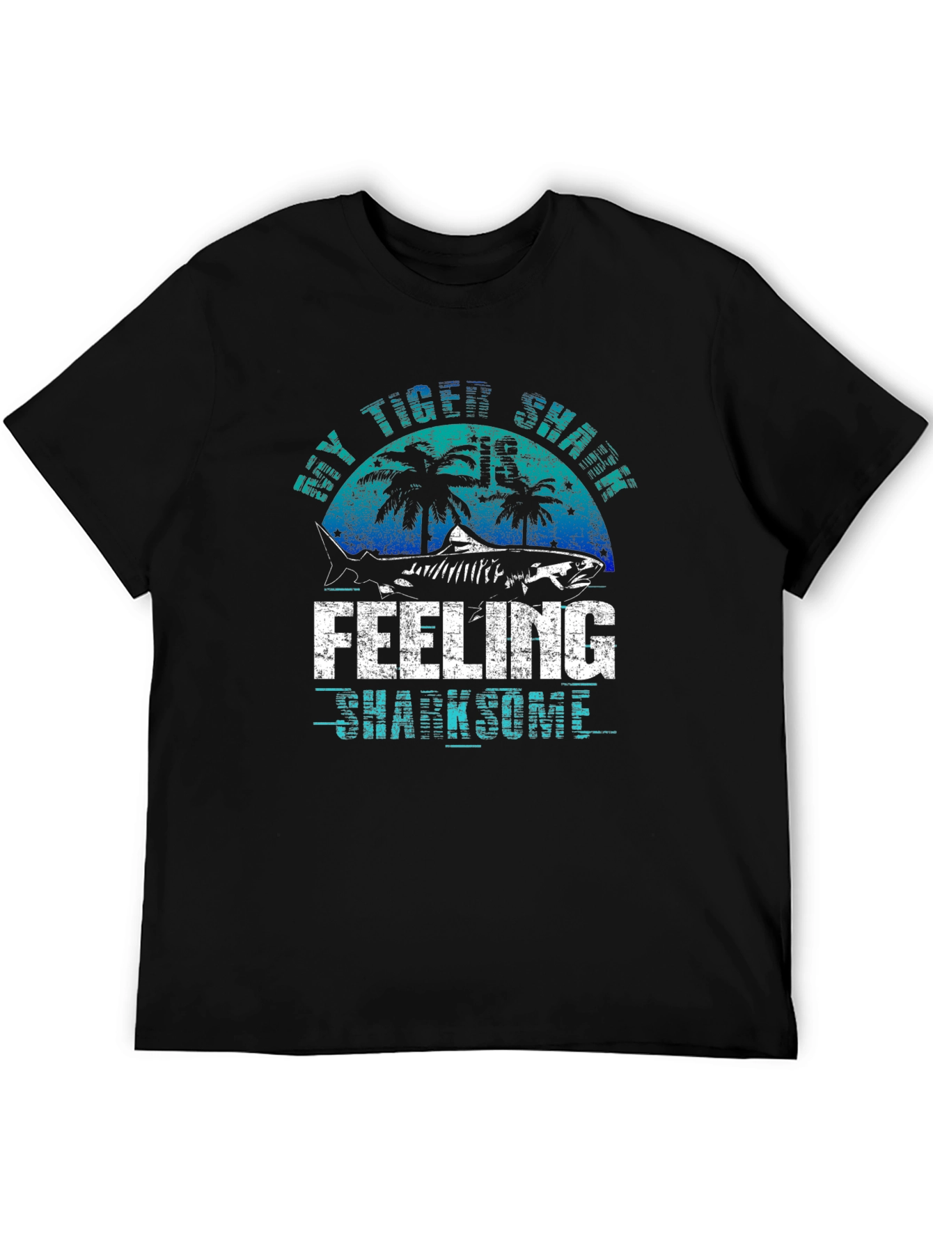 Tiger Shark Feeling Sharksome Graphic Tee