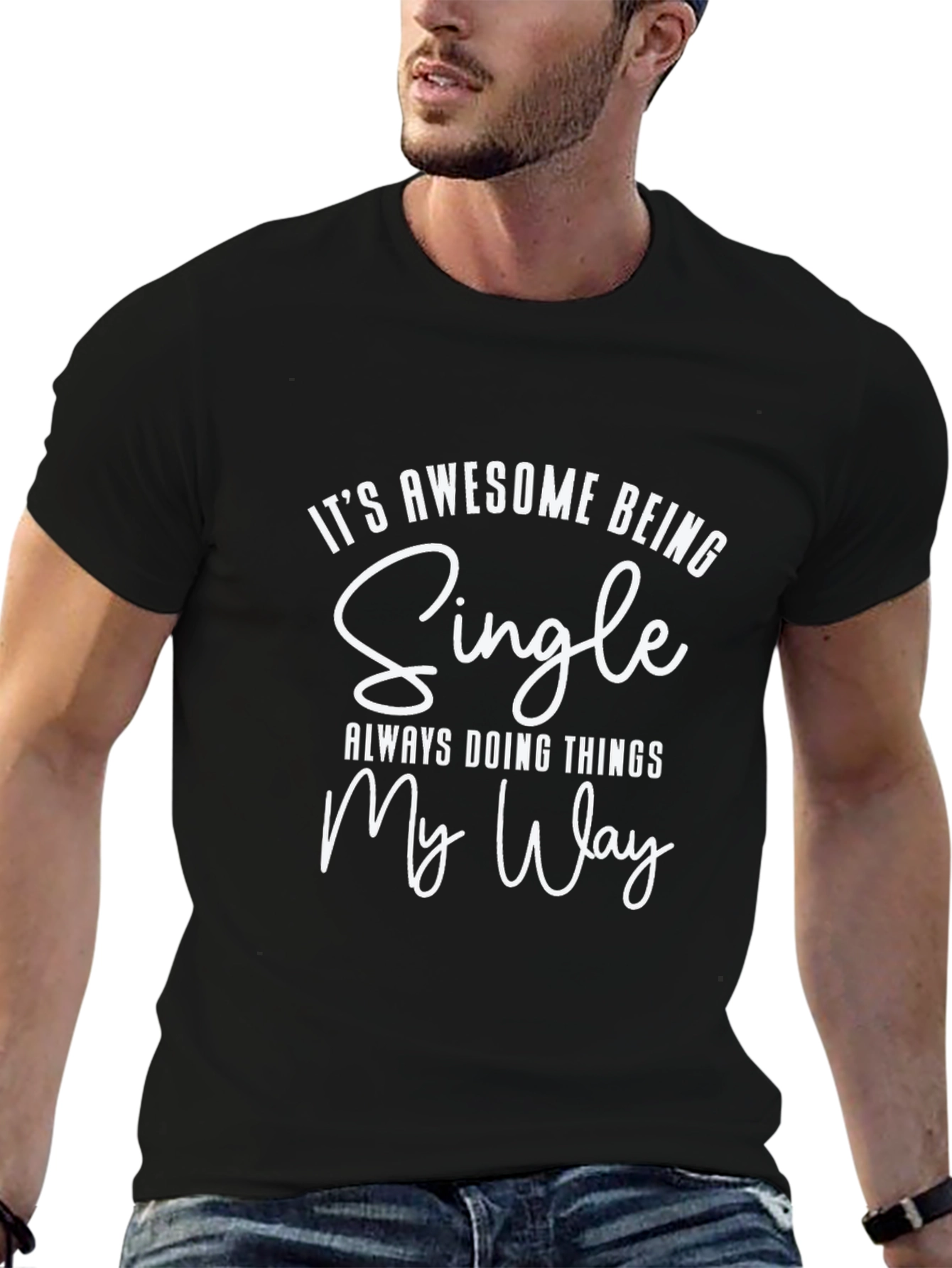 Awesome Being Single T-Shirt
