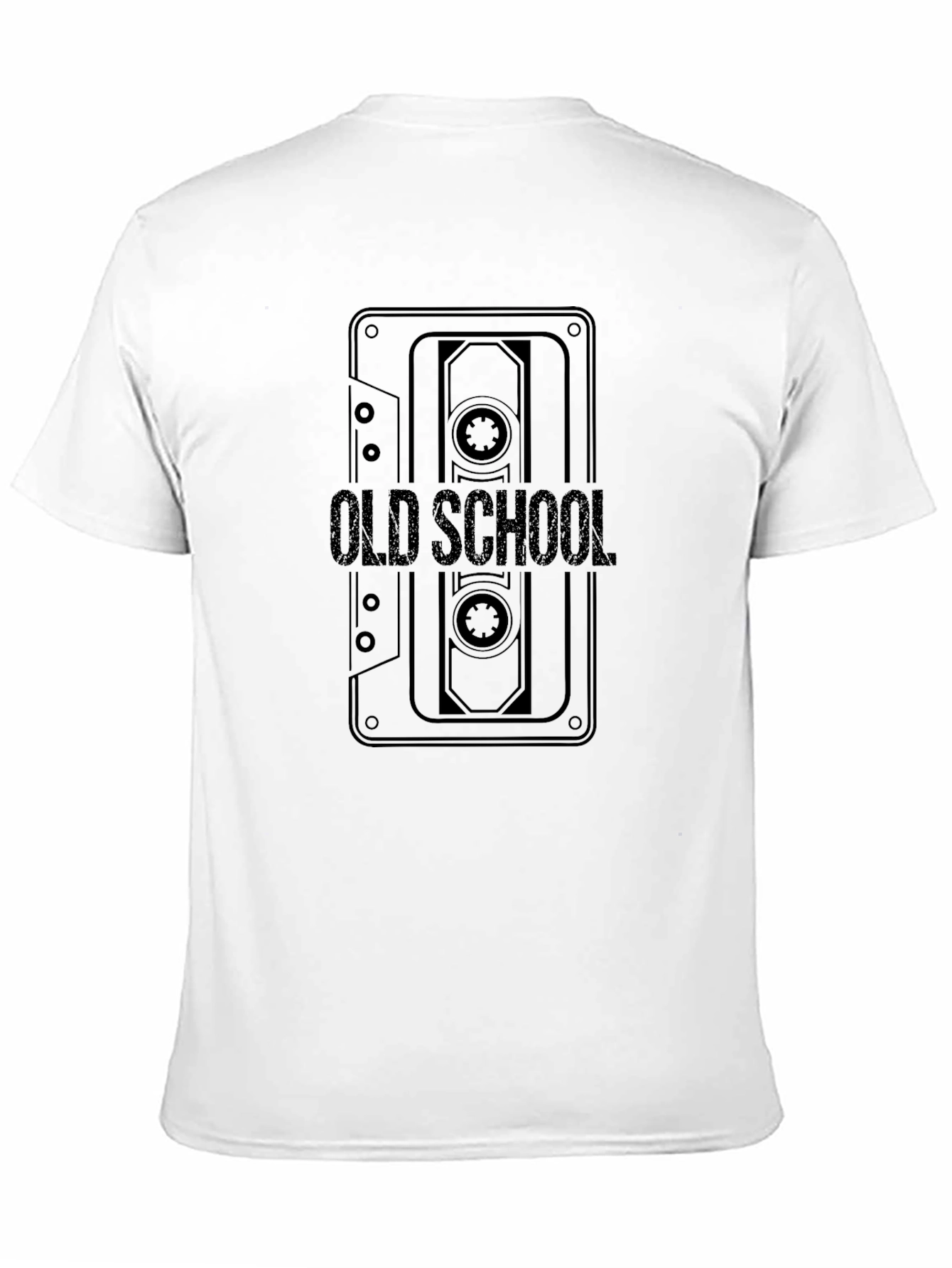 Retro Old School Cassette Tape Graphic T-Shirt