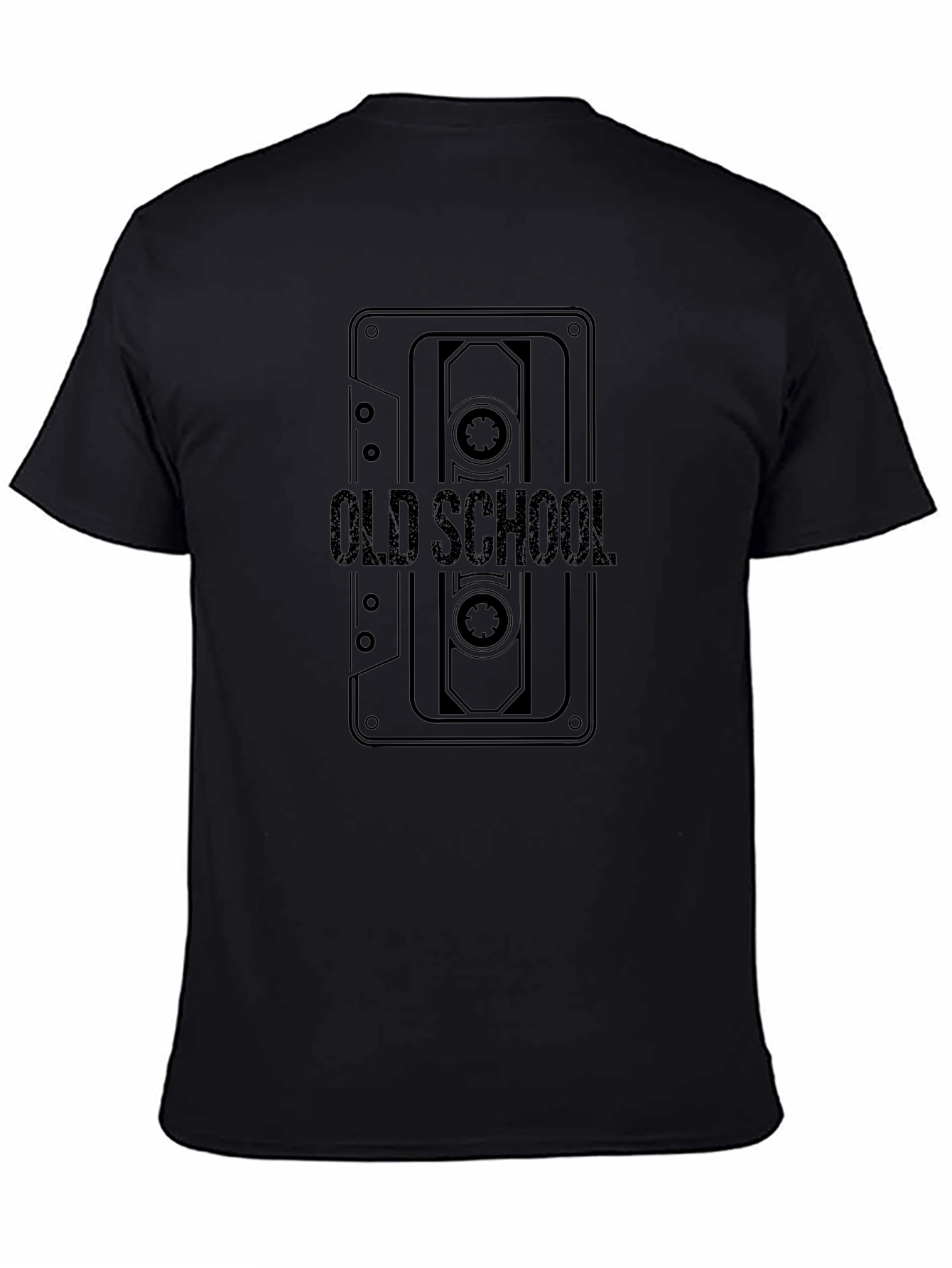 Retro Old School Cassette Tape Graphic T-Shirt