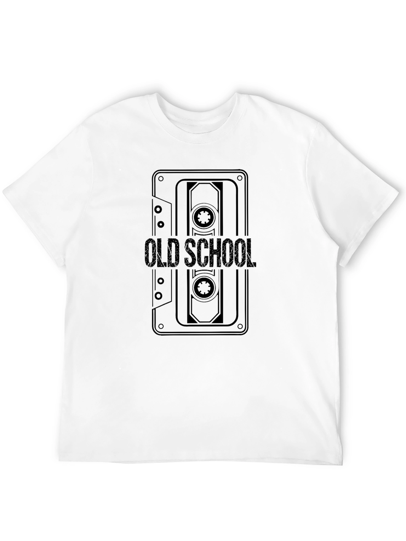 Retro Old School Cassette Tape Graphic T-Shirt