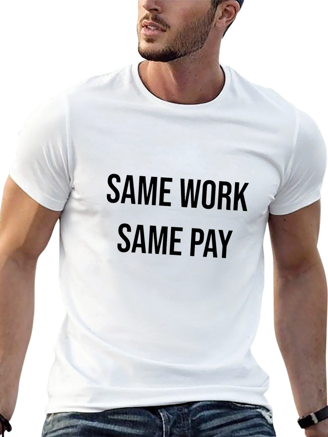 Same Work Same Pay Black T-Shirt