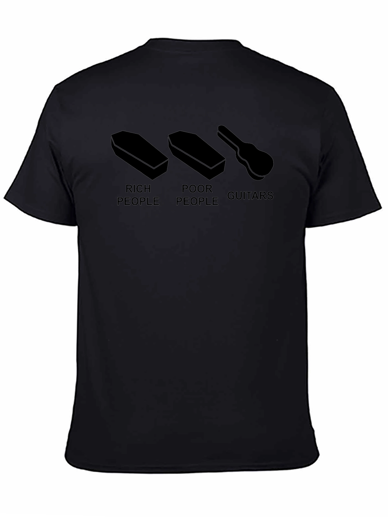 Rich People Poor People Guitars T-Shirt