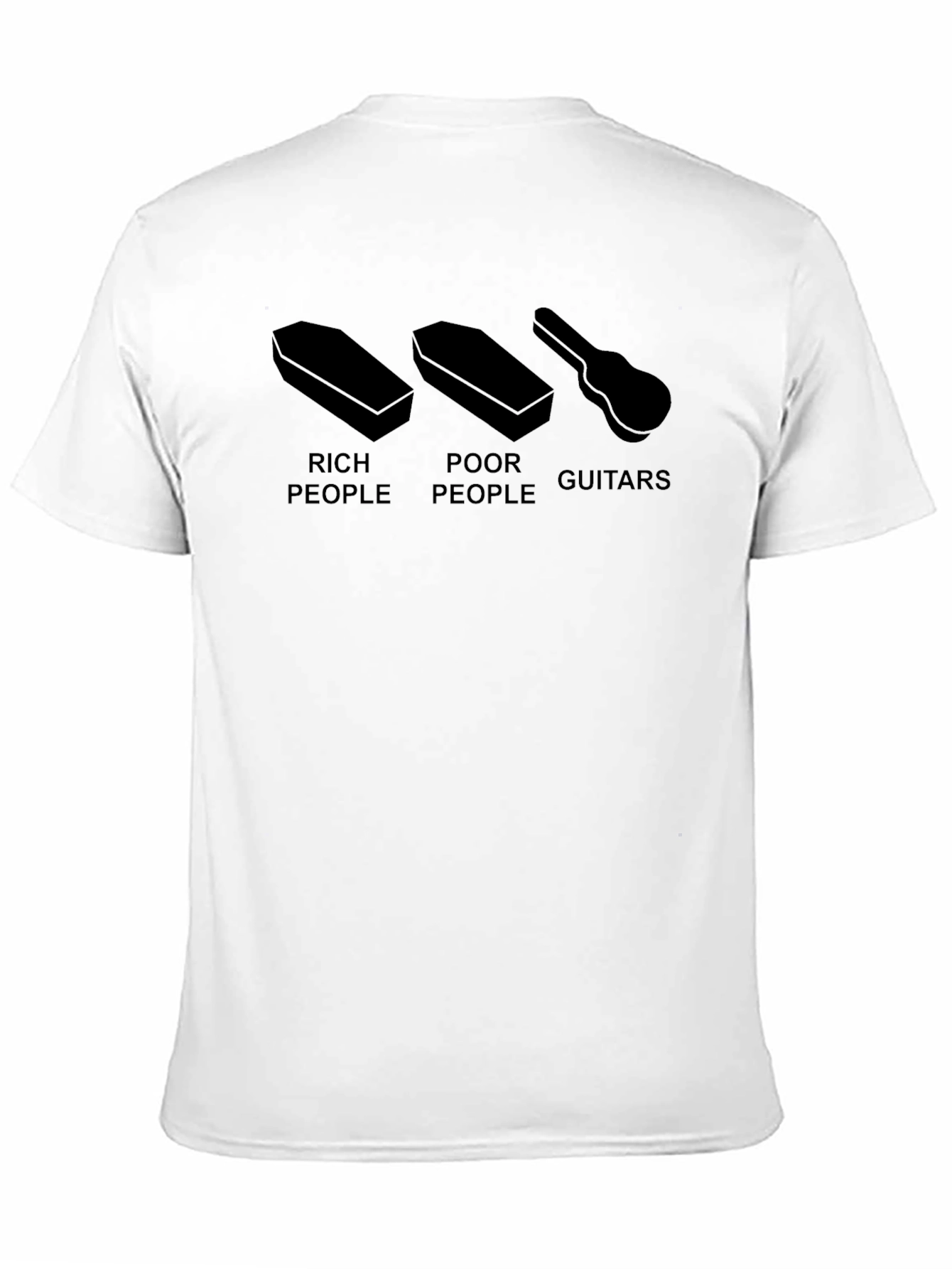 Rich People Poor People Guitars T-Shirt