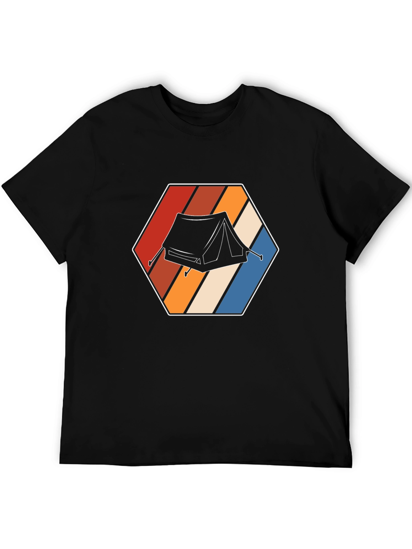 Retro Camping Tent T-Shirt