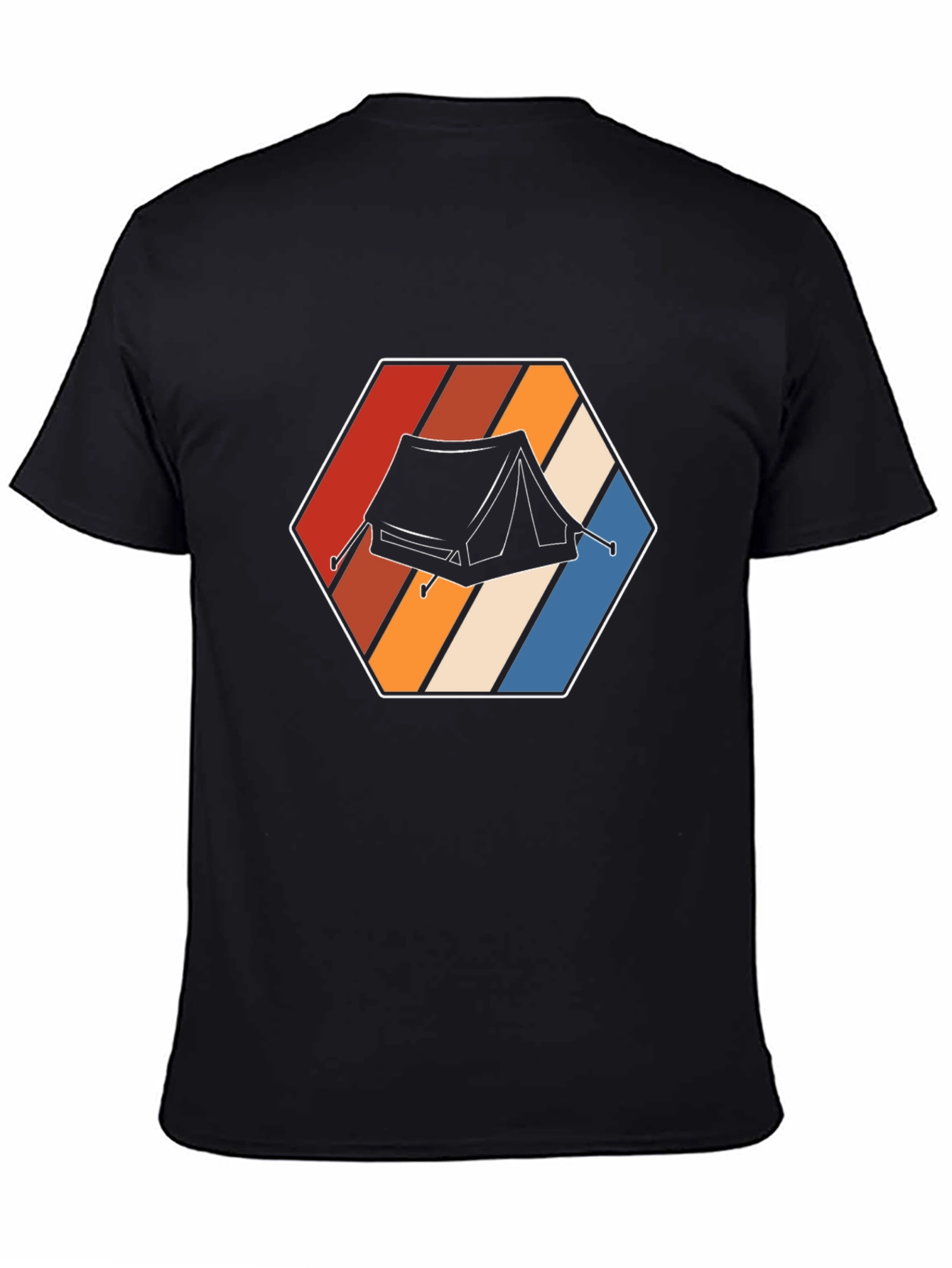 Retro Camping Tent T-Shirt