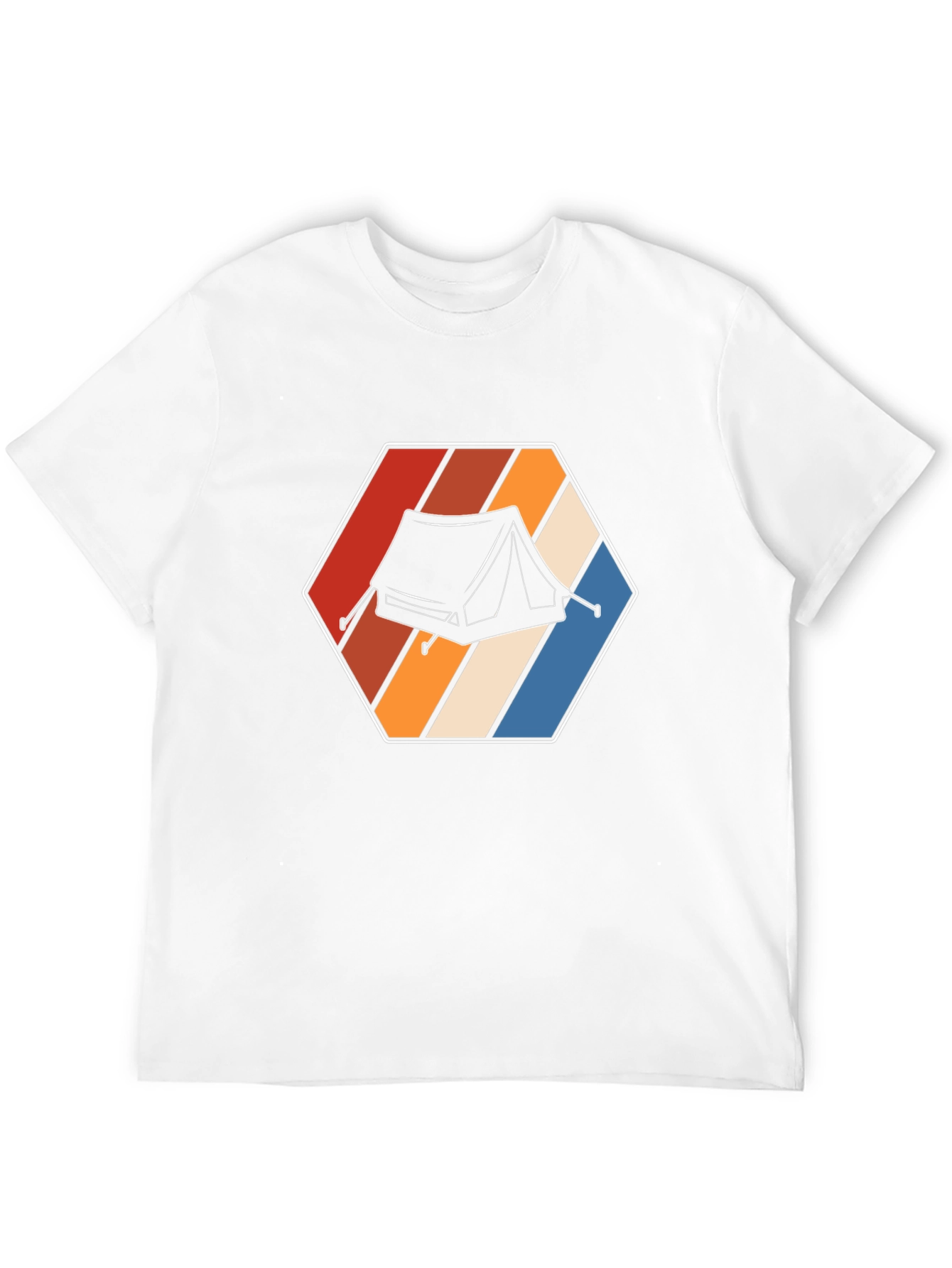 Retro Camping Tent T-Shirt