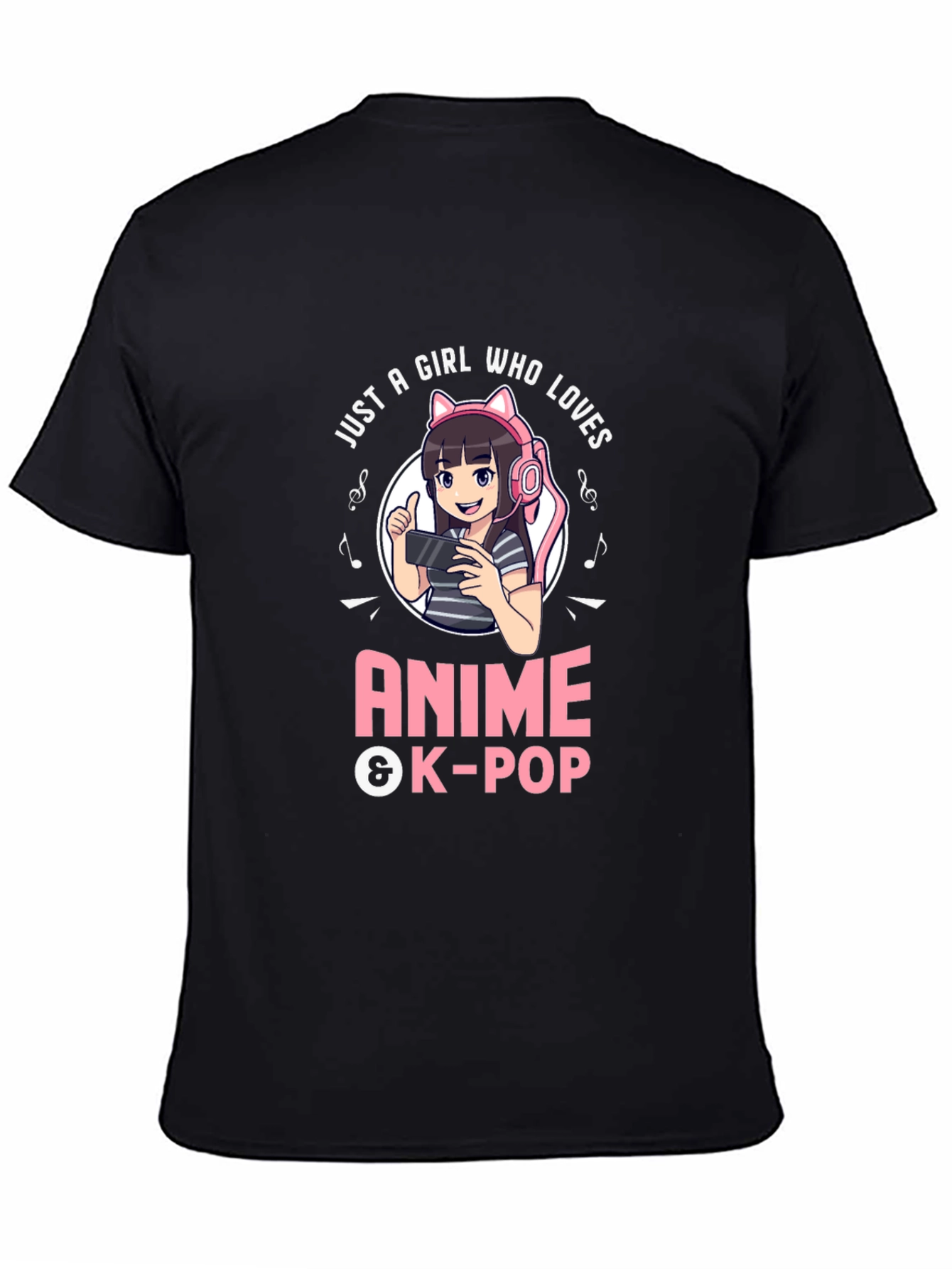 Anime & K-Pop Girl T-Shirt - Gamer Style