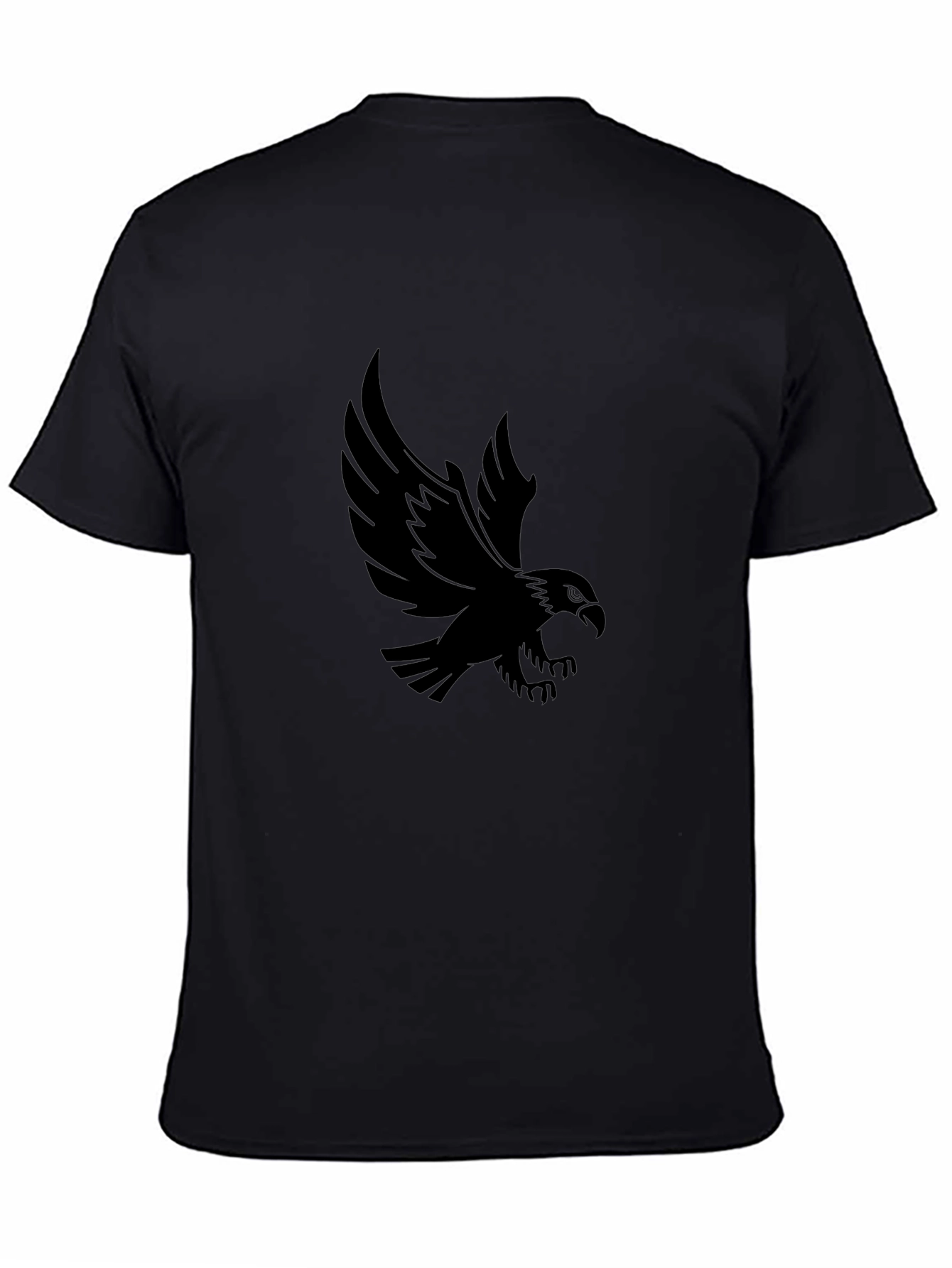 Black Eagle Graphic Tee - Stylish Casual Comfort