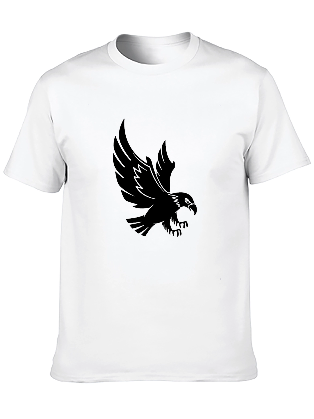 Black Eagle Graphic Tee - Stylish Casual Comfort