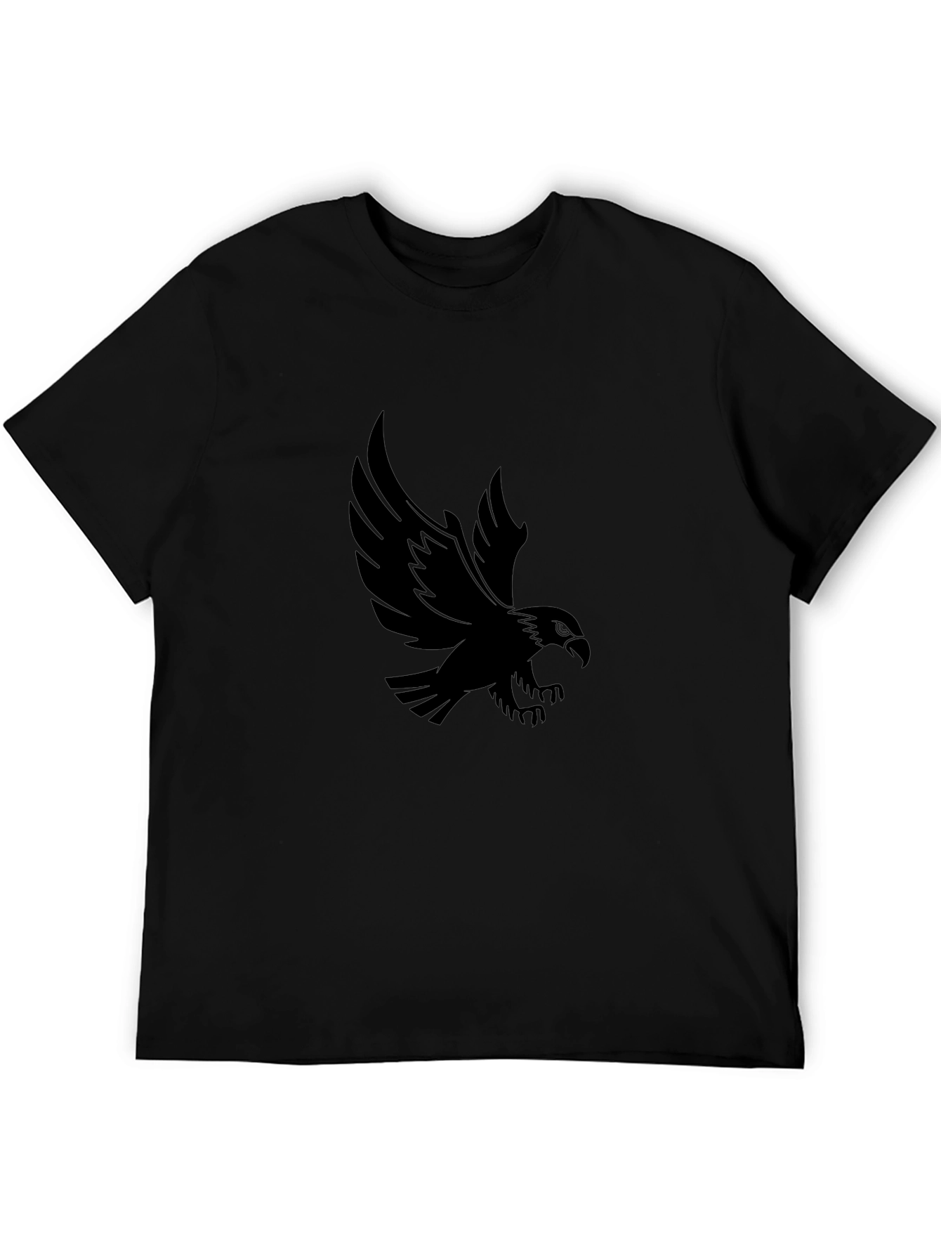 Black Eagle Graphic Tee - Stylish Casual Comfort
