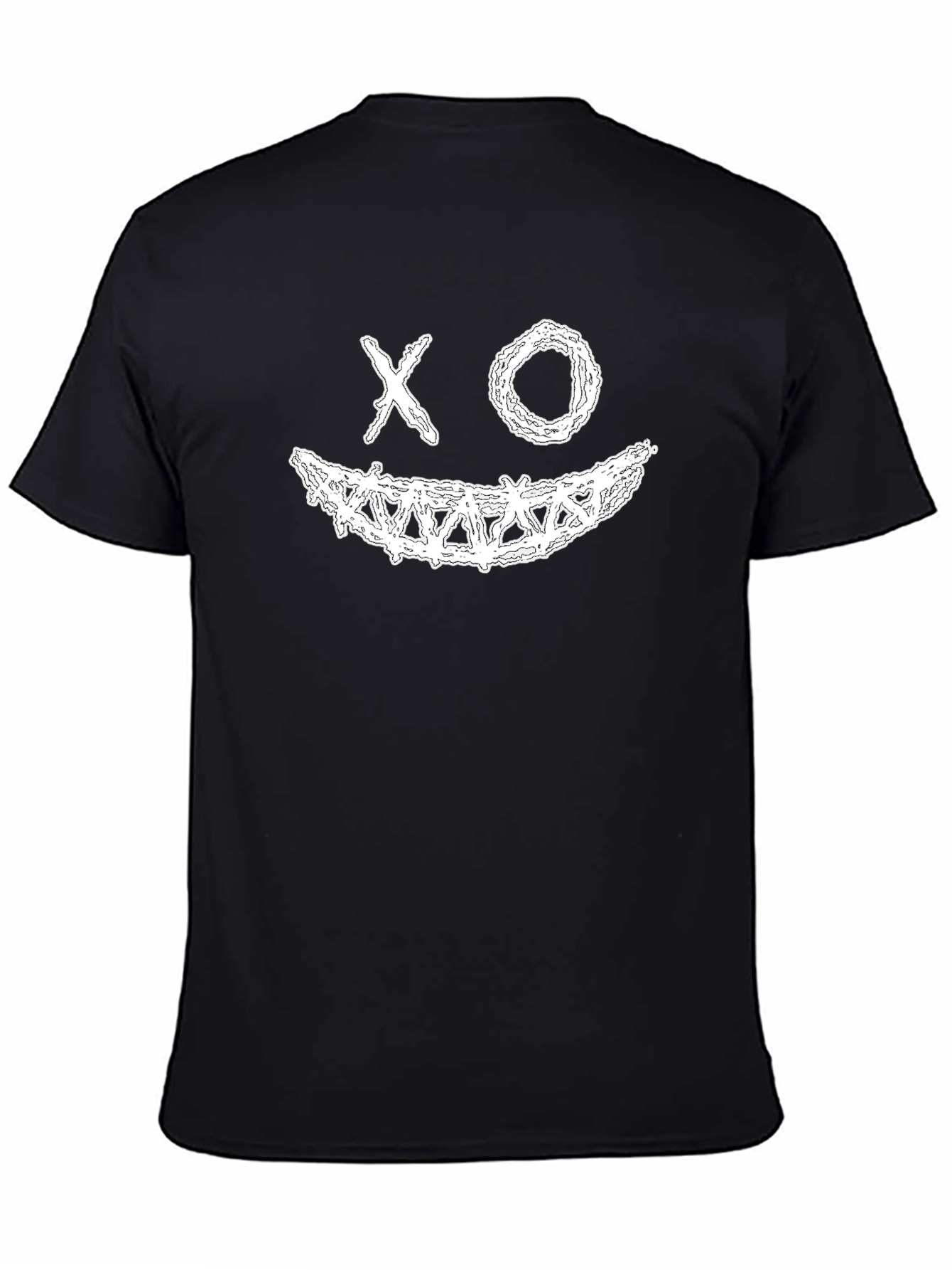 XO Smile Black Graphic Tee