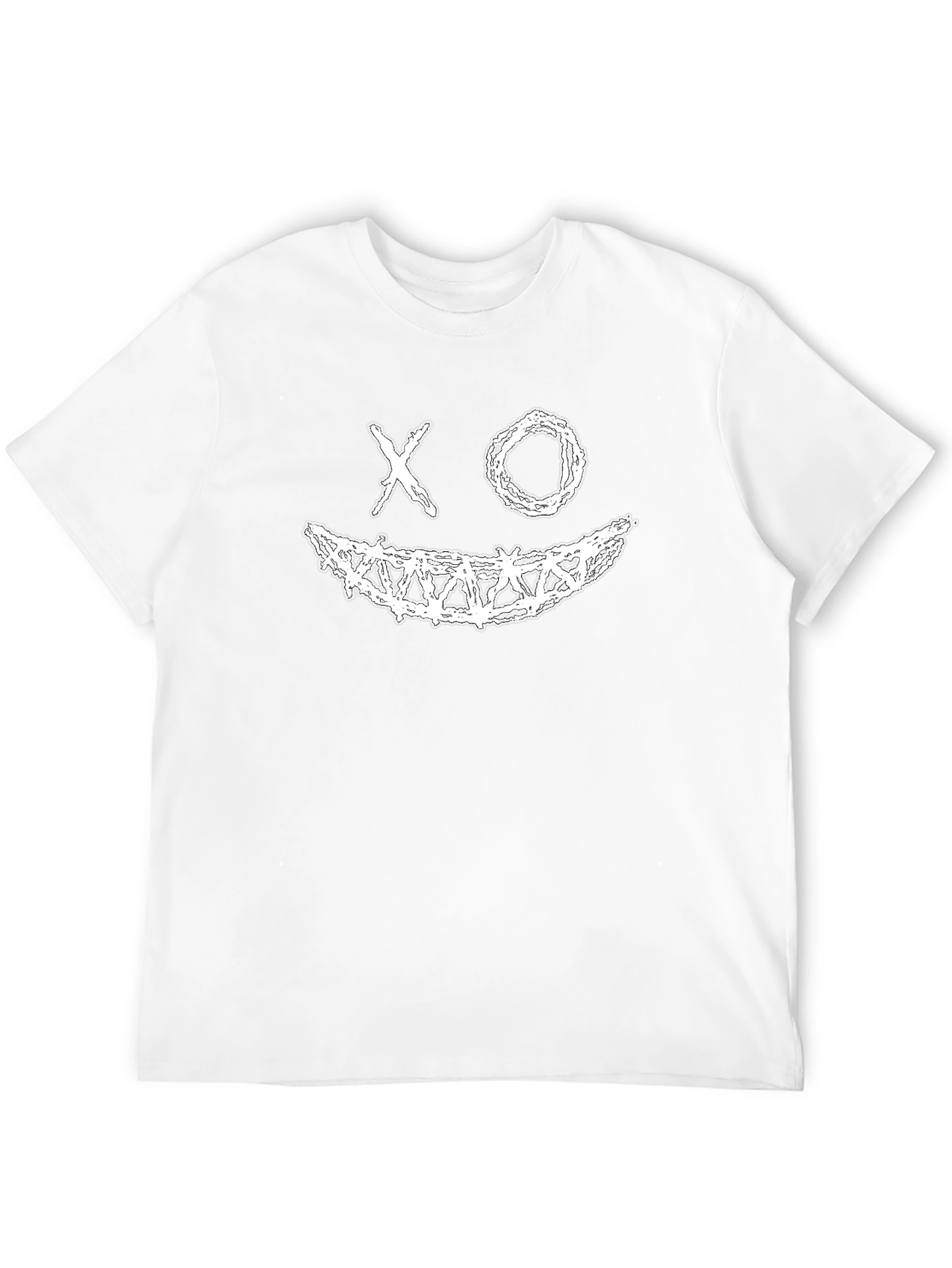 XO Smile Black Graphic Tee