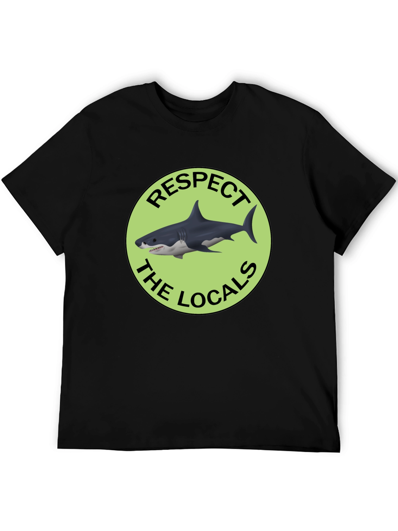 Respect the Locals Shark Graphic Tee