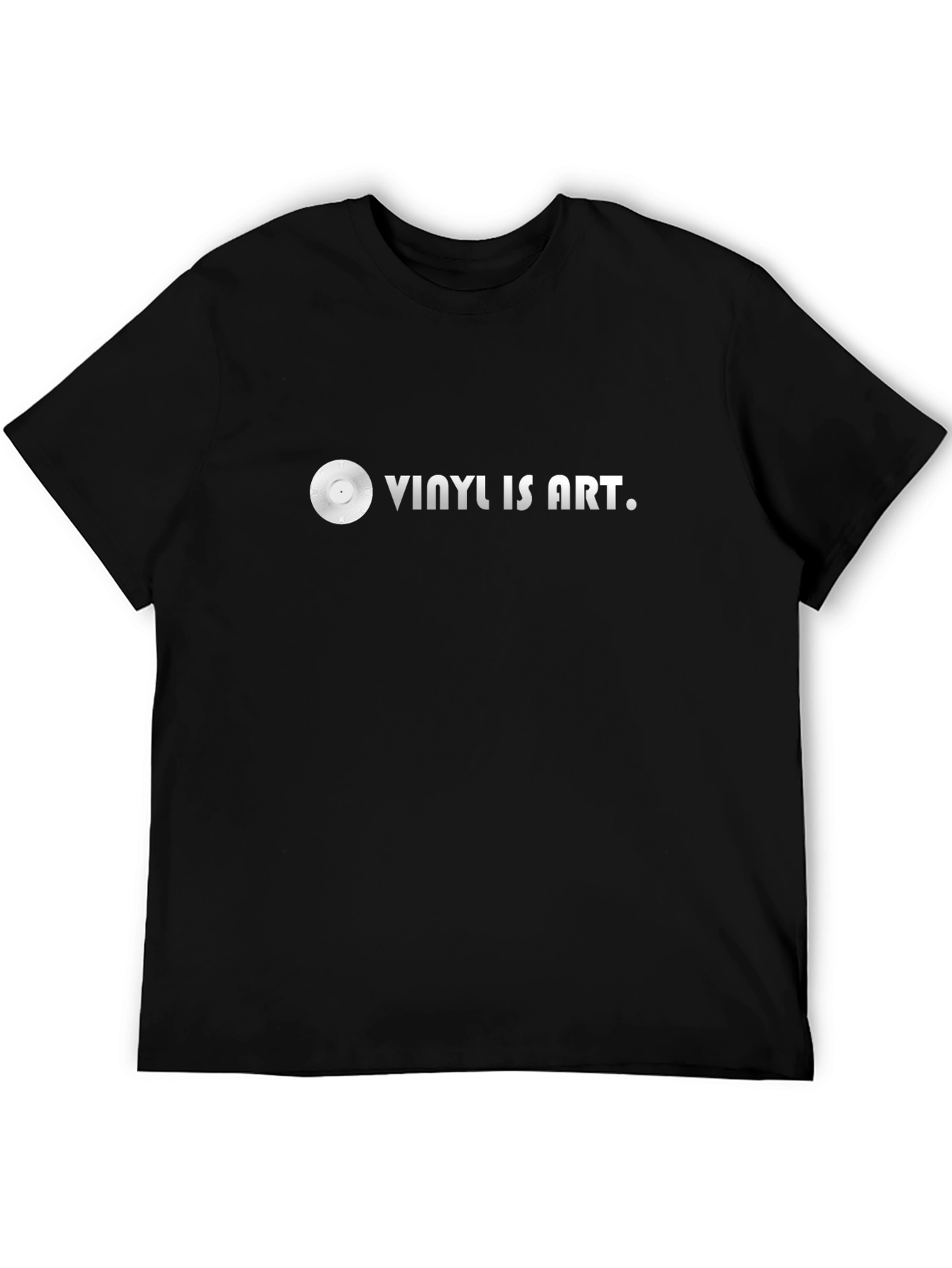 Vinyl is Art Graphic Tee - Music Lover T-Shirt
