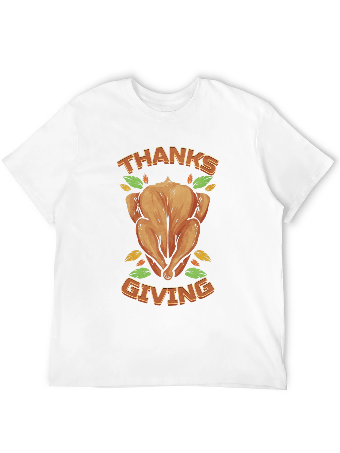 Thanksgiving Turkey Graphic T-Shirt