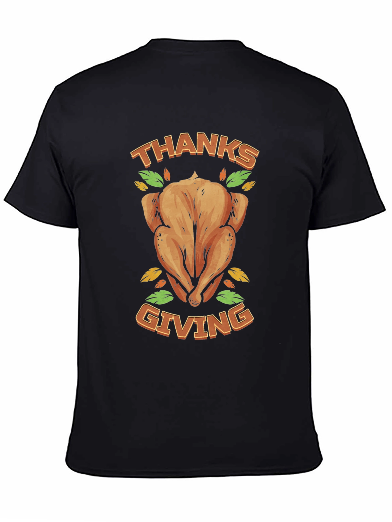 Thanksgiving Turkey Graphic T-Shirt
