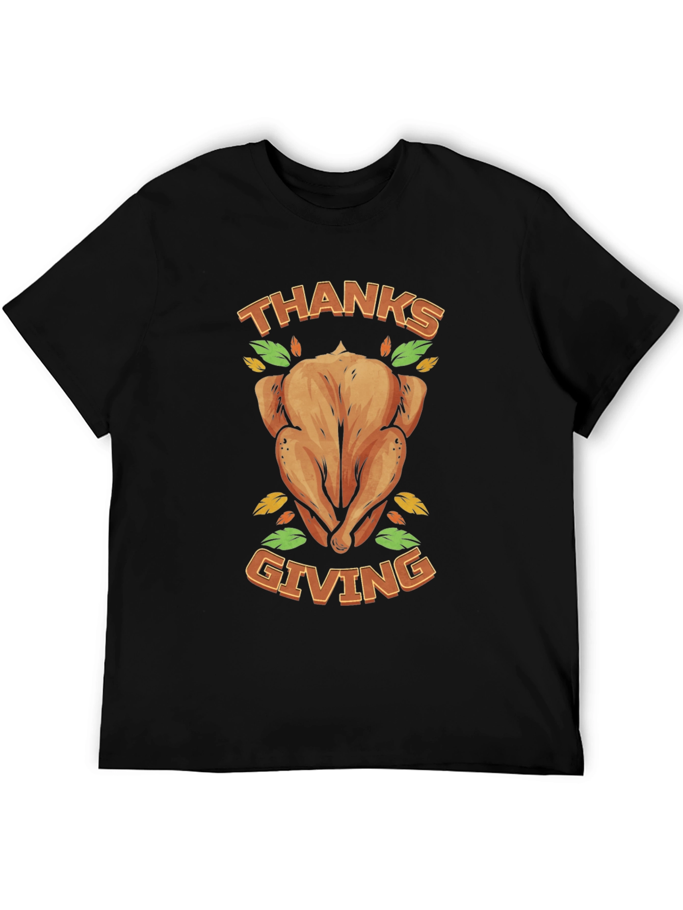 Thanksgiving Turkey Graphic T-Shirt