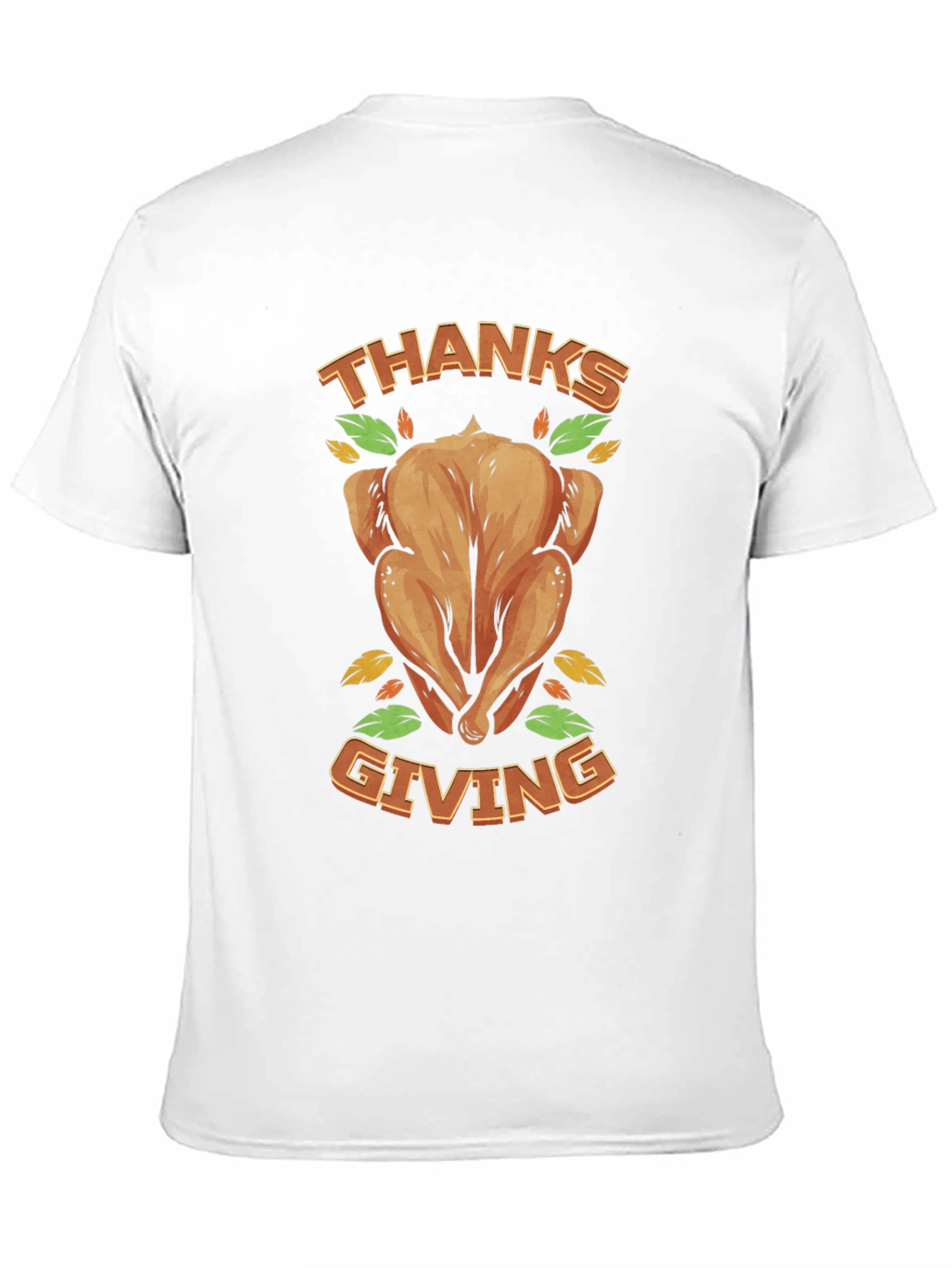 Thanksgiving Turkey Graphic T-Shirt