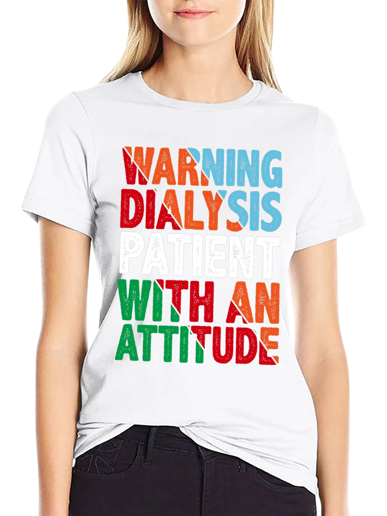 Warning Dialysis Patient Graphic Tee