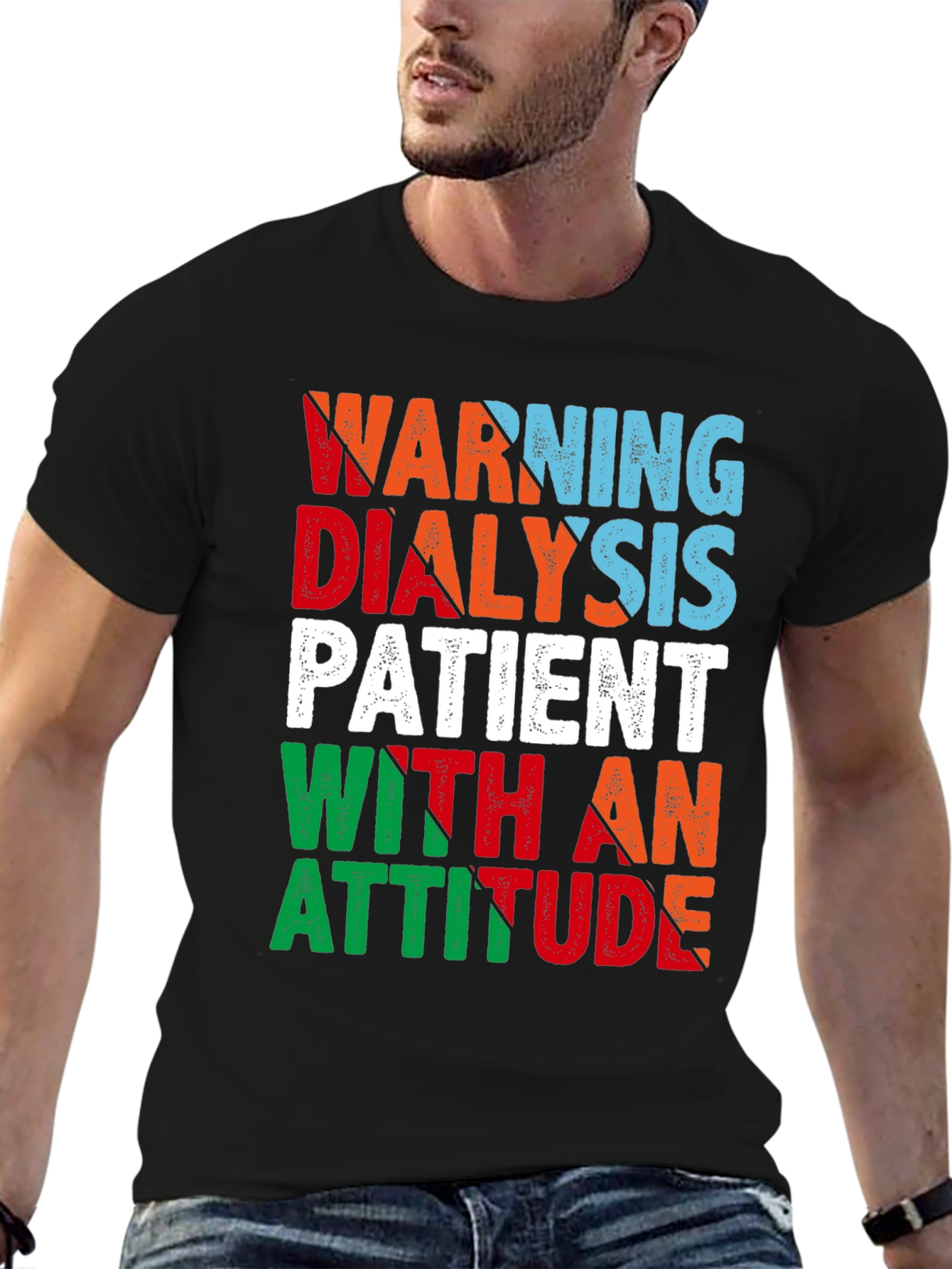 Warning Dialysis Patient Graphic Tee