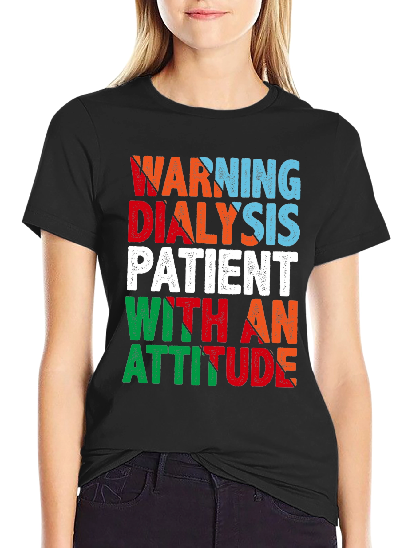 Warning Dialysis Patient Graphic Tee