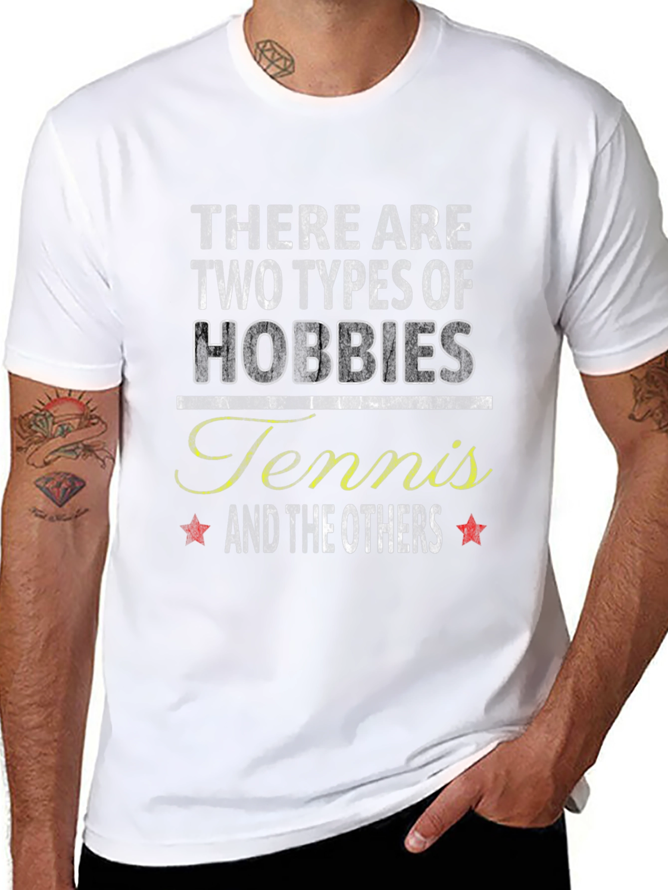 Tennis Hobbies Graphic Tee
