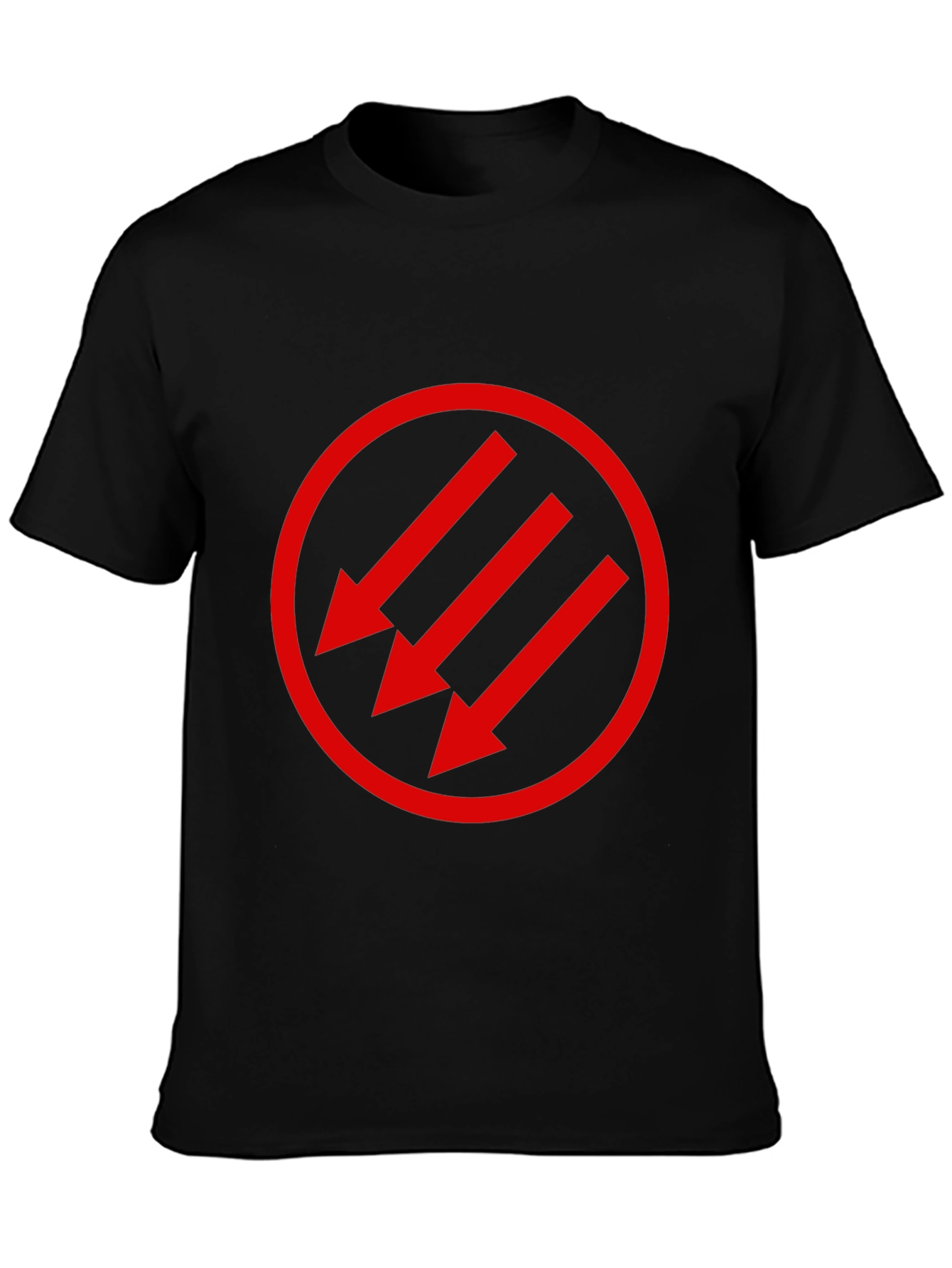 Antifascist Three Arrows Symbol T-Shirt