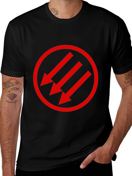 Antifascist Three Arrows Symbol T-Shirt