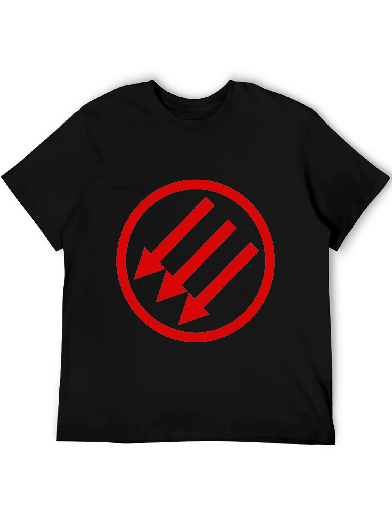 Antifascist Three Arrows Symbol T-Shirt