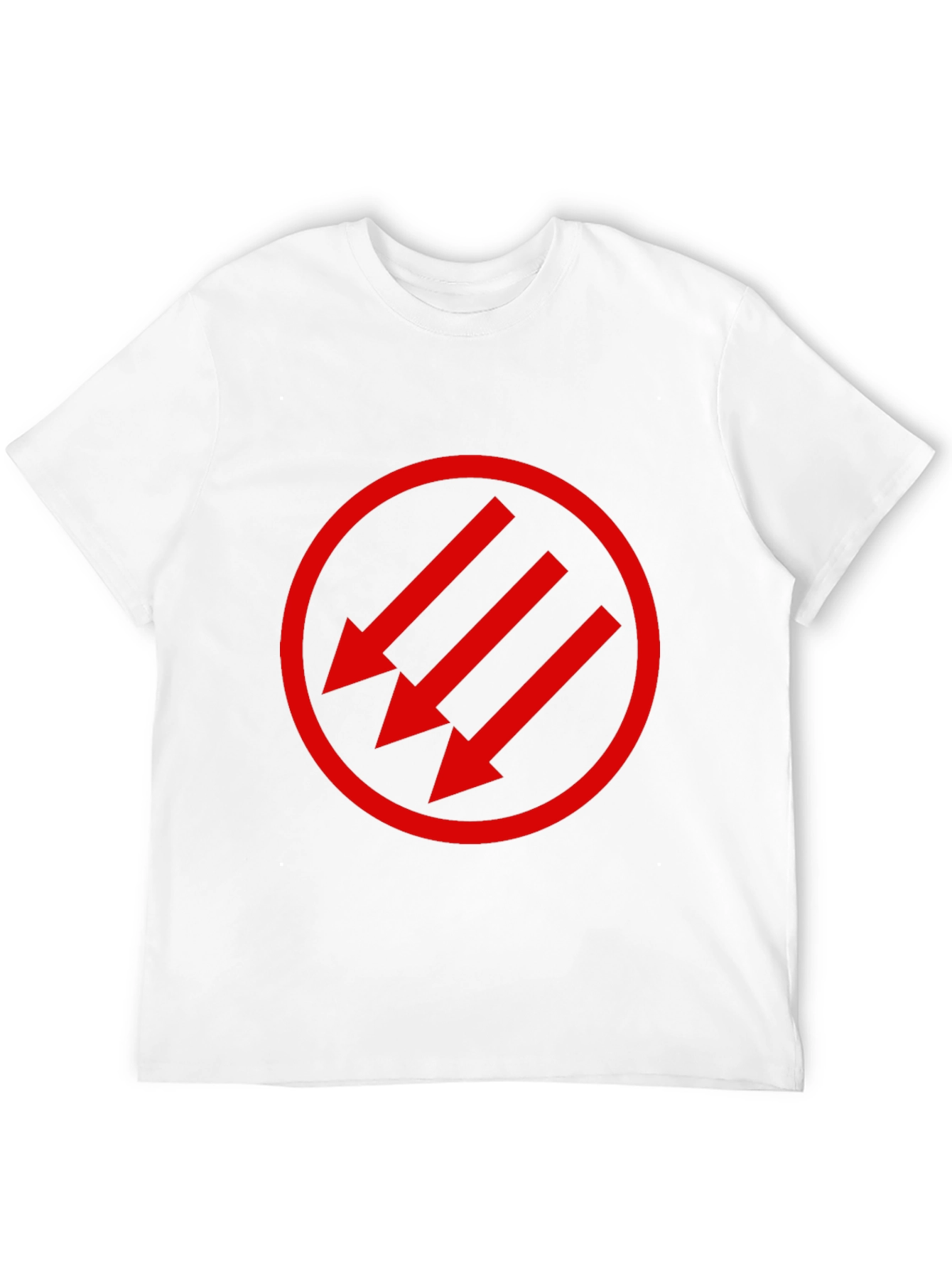 Antifascist Three Arrows Symbol T-Shirt