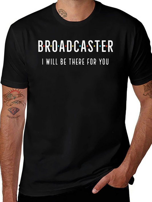 Broadcaster Ill Be There Black T-Shirt