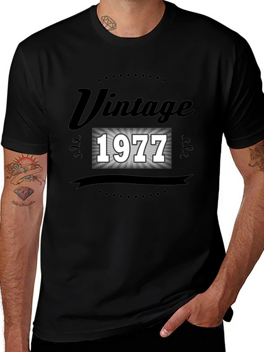 Vintage 1977 T-Shirt - Retro Birthday Gift