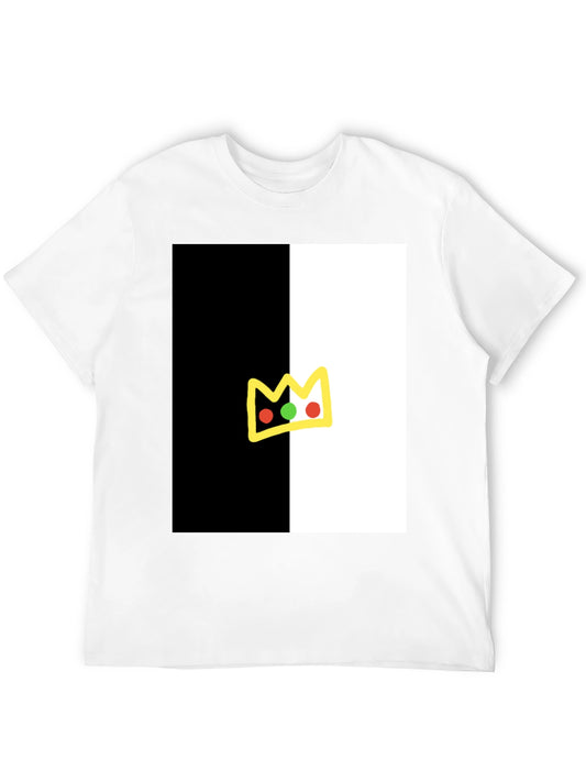 Black and White Crown T-Shirt
