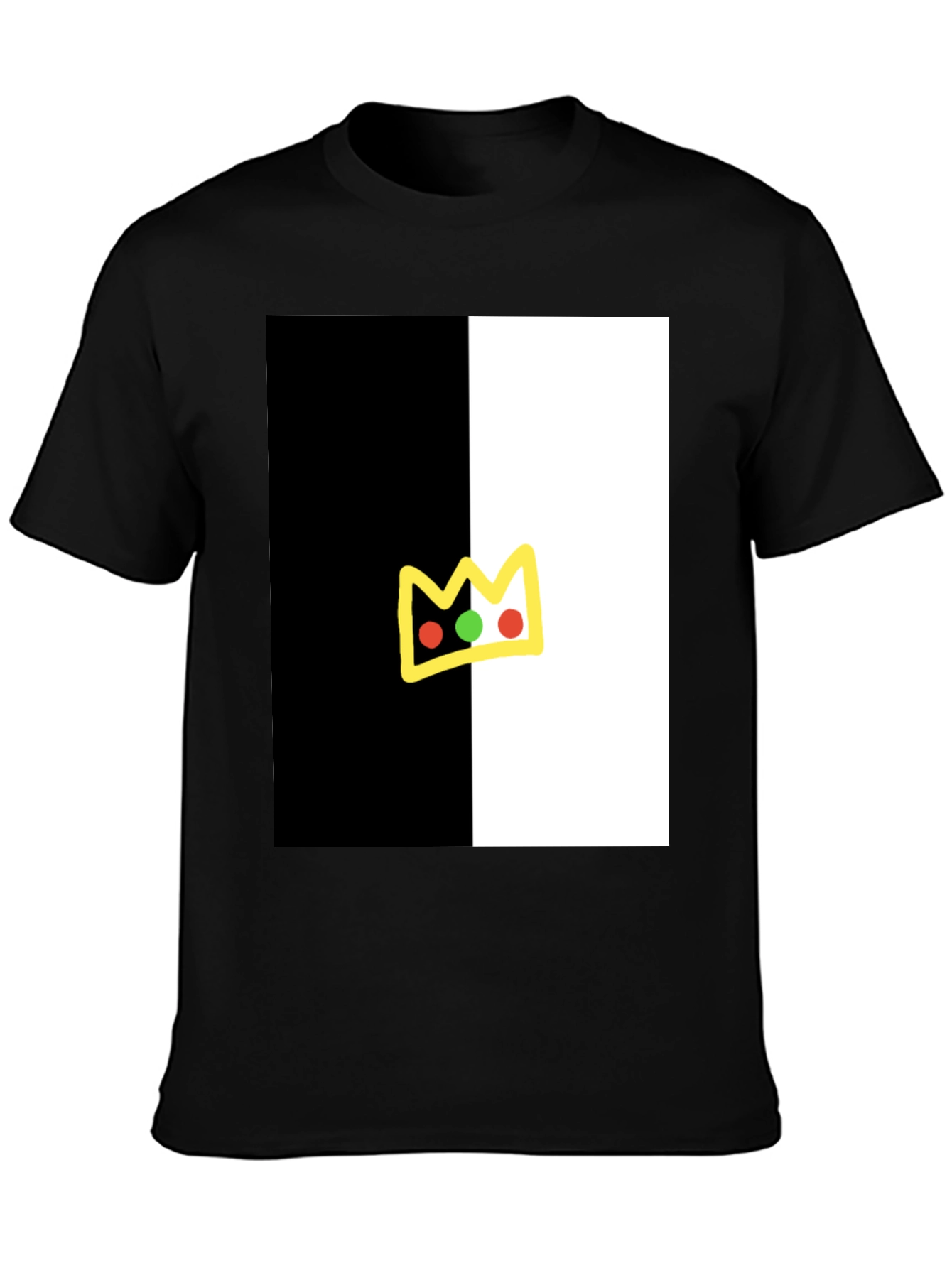 Black and White Crown T-Shirt