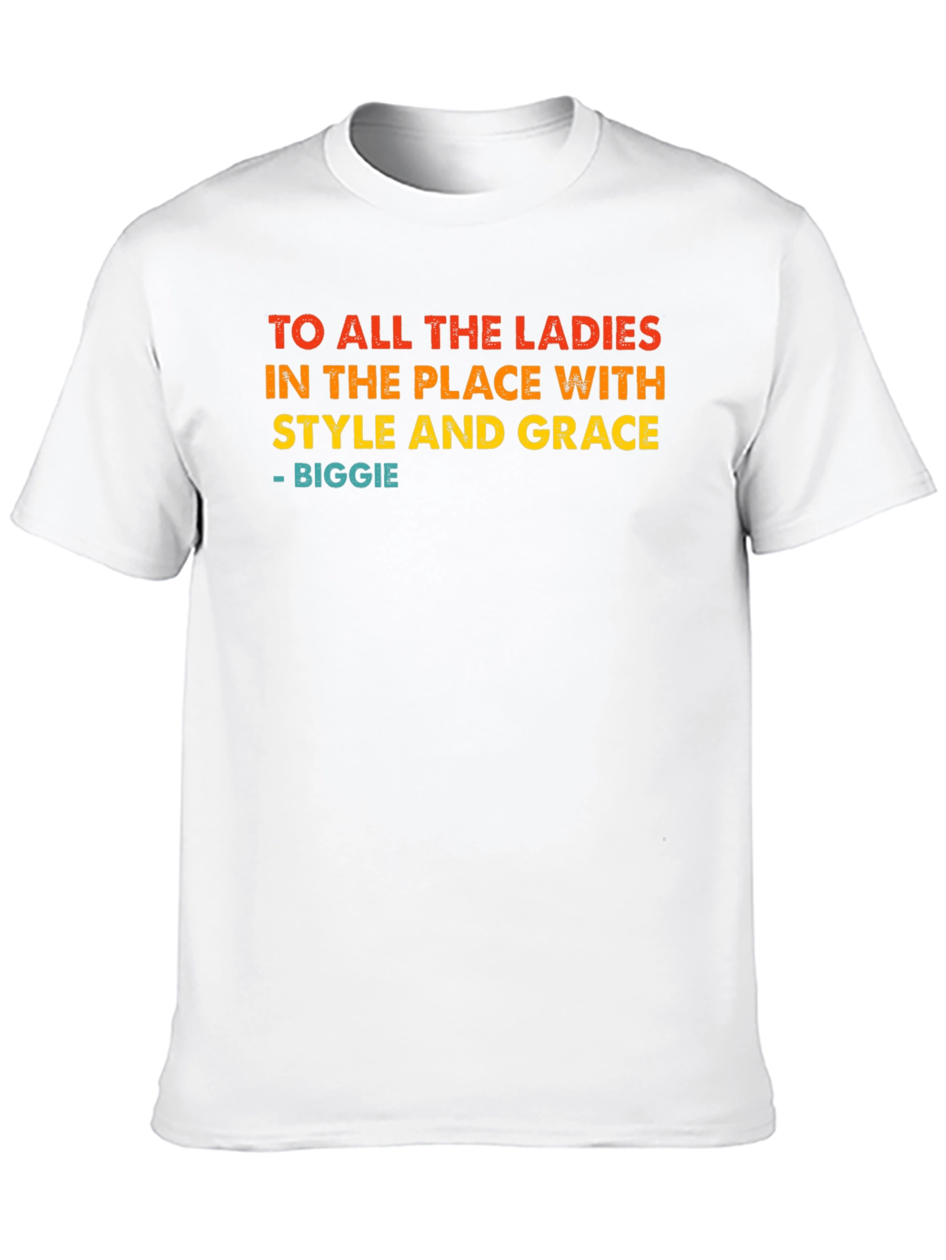 Biggie Smalls Ladies Style and Grace Graphic Tee