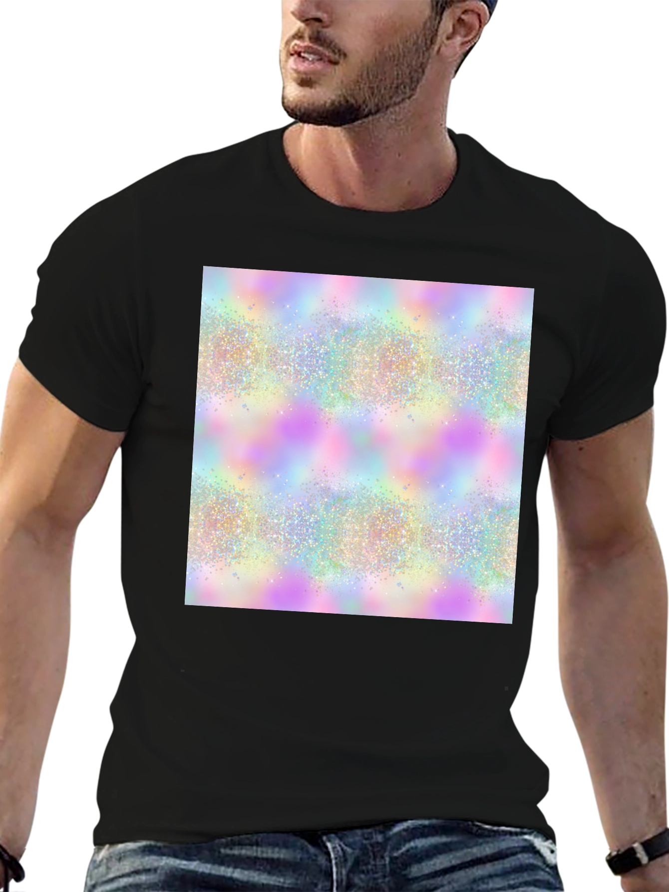 Abstract Pastel Sparkle T-Shirt