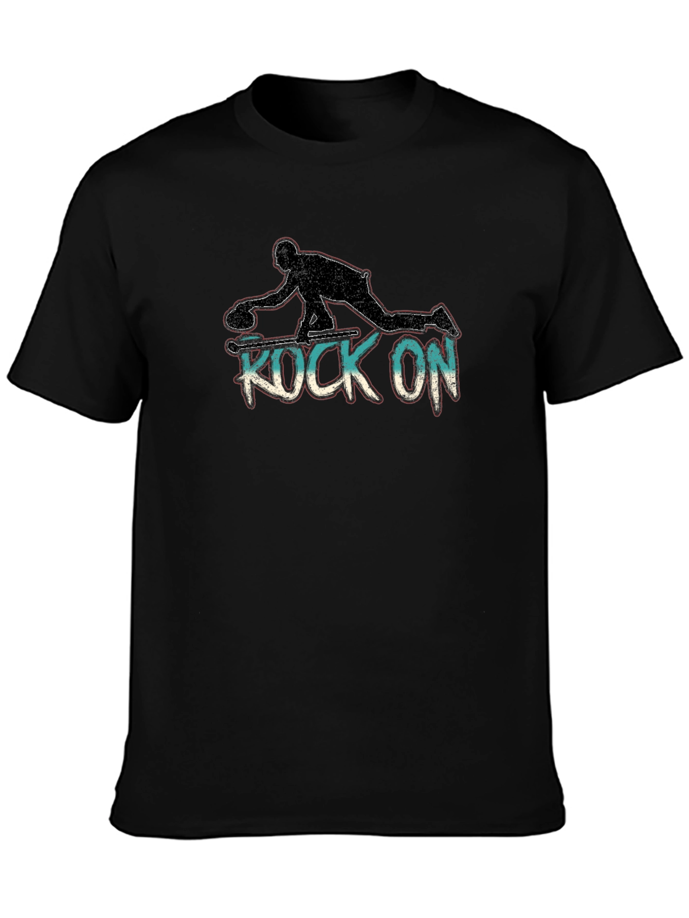 Rock On Curling T-Shirt