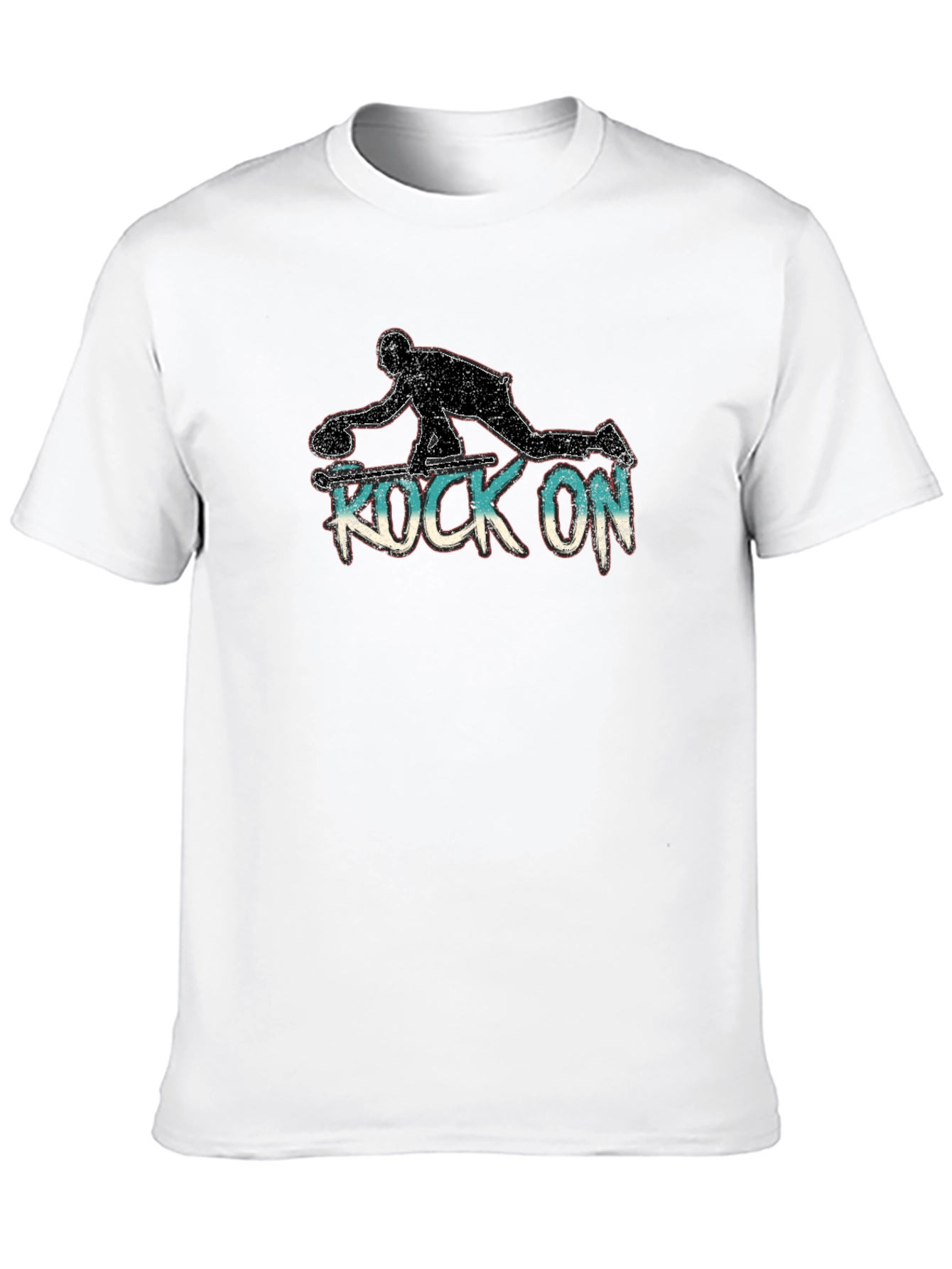 Rock On Curling T-Shirt